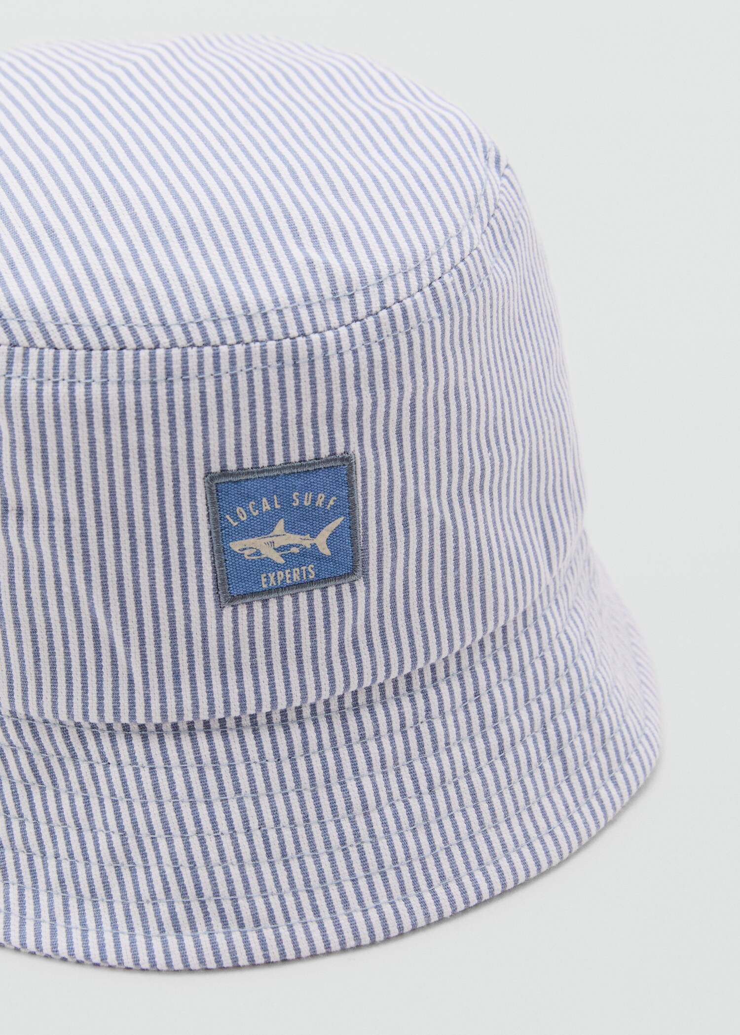 Striped bucket hat - Medium plane