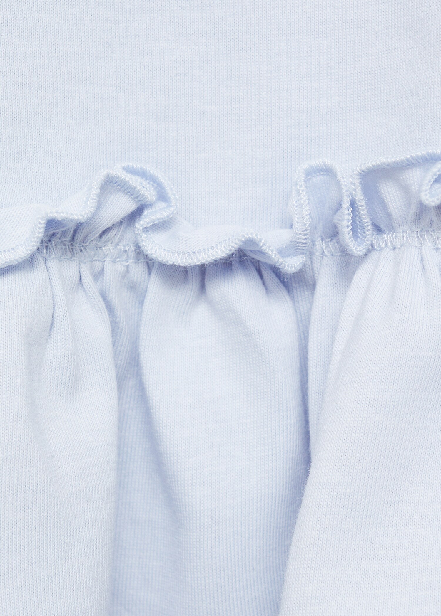 Pajama shorts with ruffles - Details of the article 8
