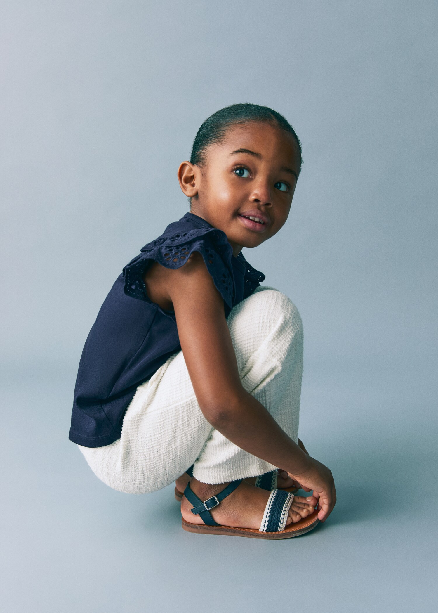 Pantalons rectes tweed - Detall de l'article 1