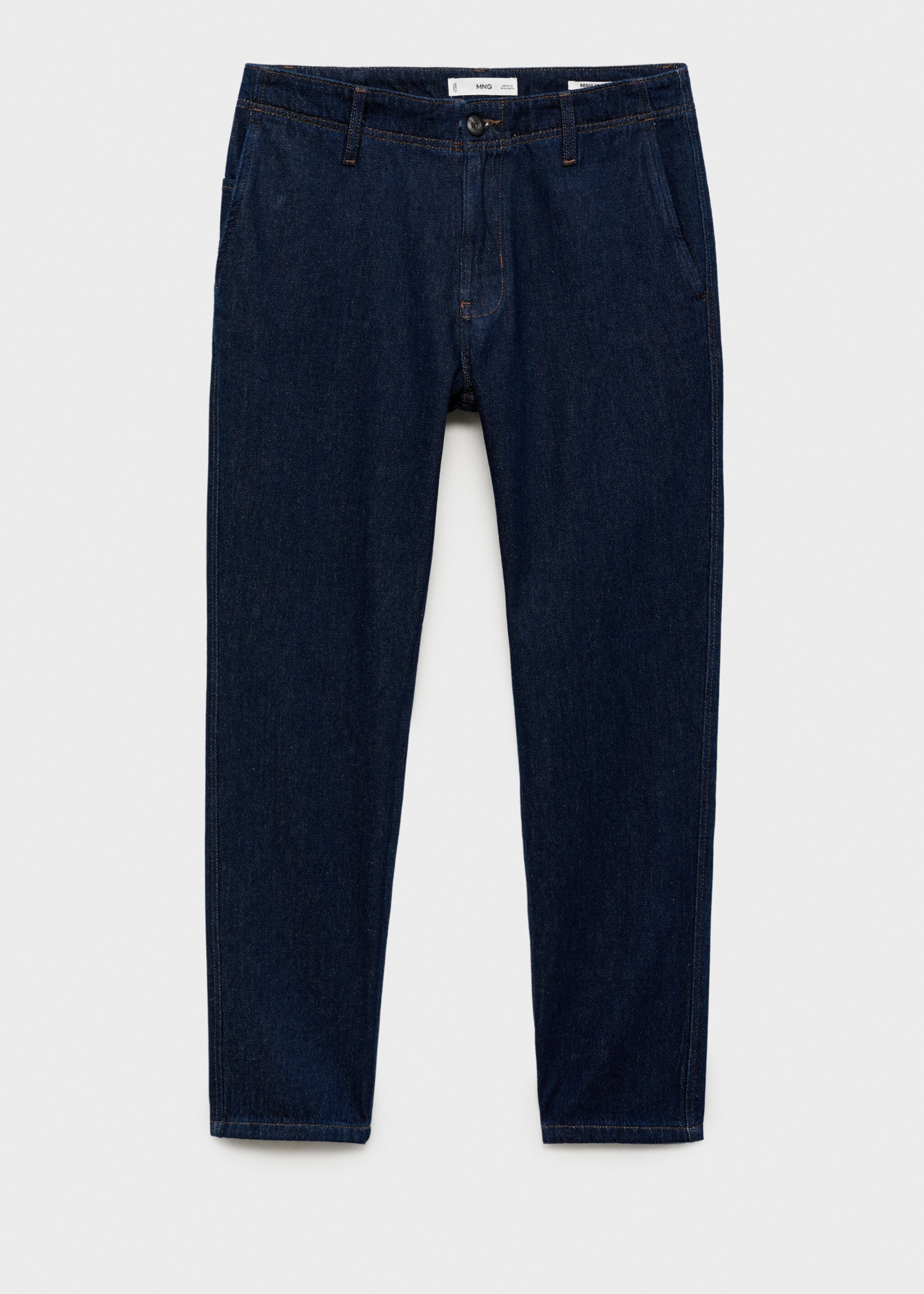 Regular-fit dark-wash jeans - Article without model