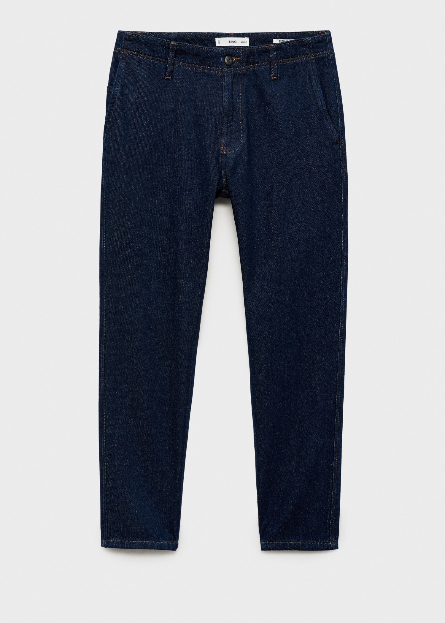 Regular-fit dark-wash jeans - Article without model