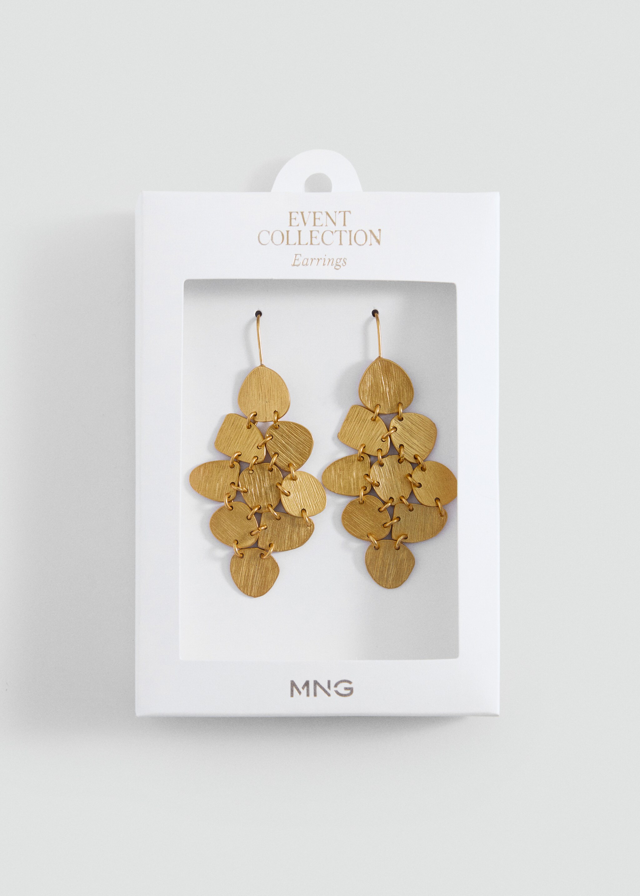 Long coin earrings - Details of the article 2