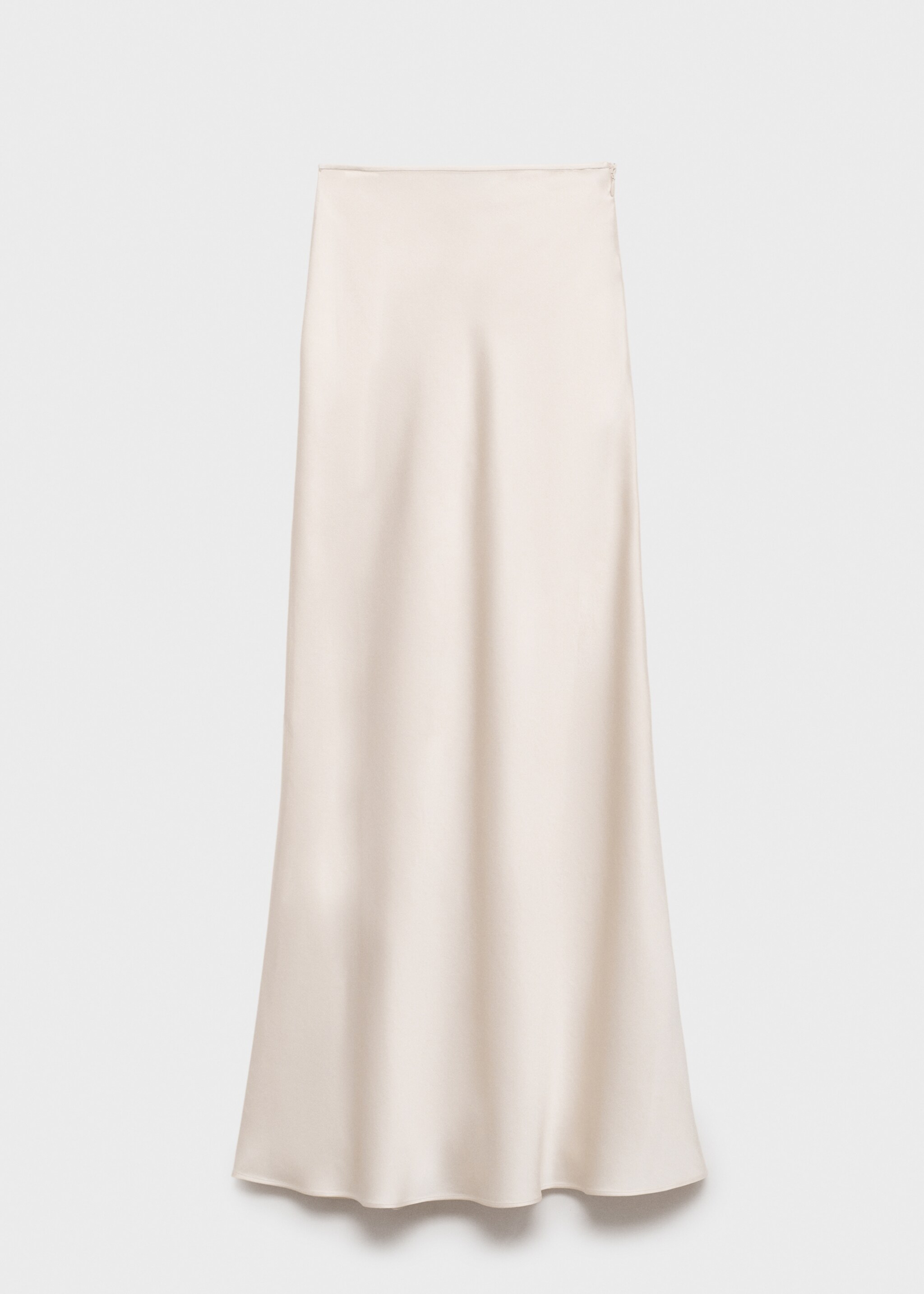 Satin maxi-skirt - Article without model