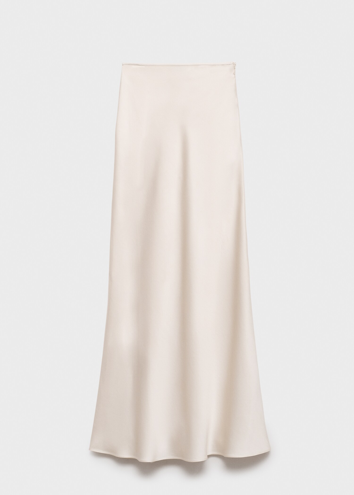 Satin maxi-skirt - Article without model