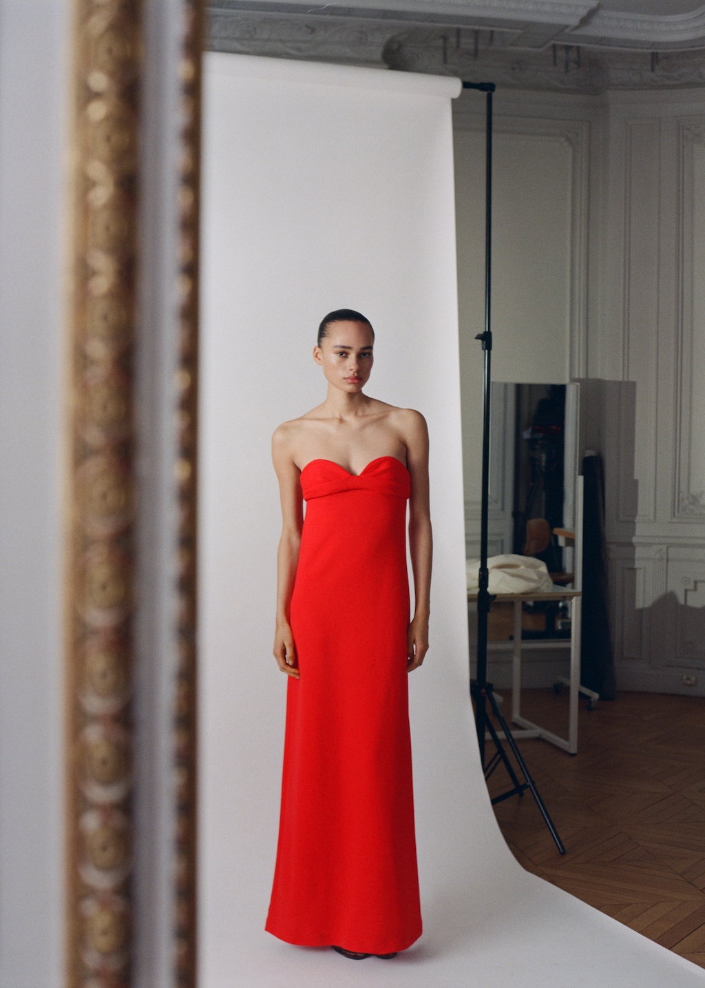 Mango Strapless dress with sweetheart neckline thumbnail