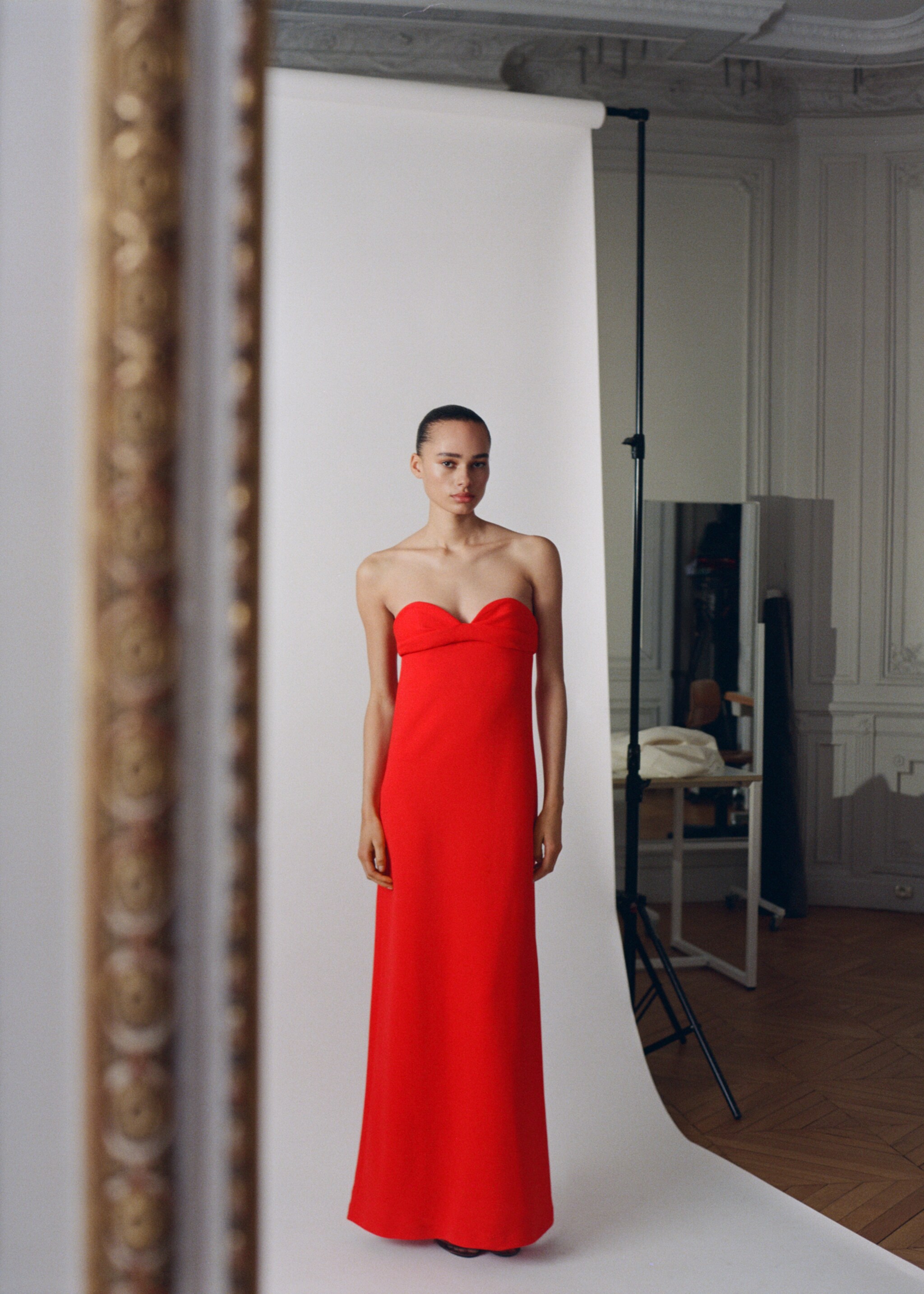 Vestido palabra de honor escote corazón - Detalle del artículo 6