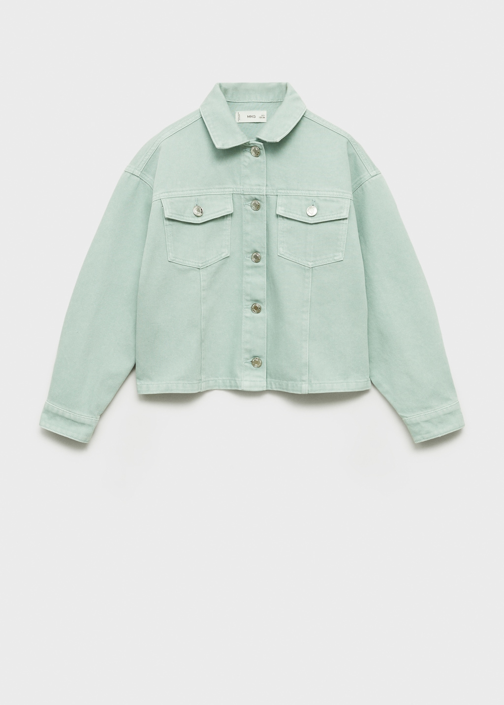 新品未使用　Amica kids clover couture jackets Cropped textured jacket - Kids | MANGO USA