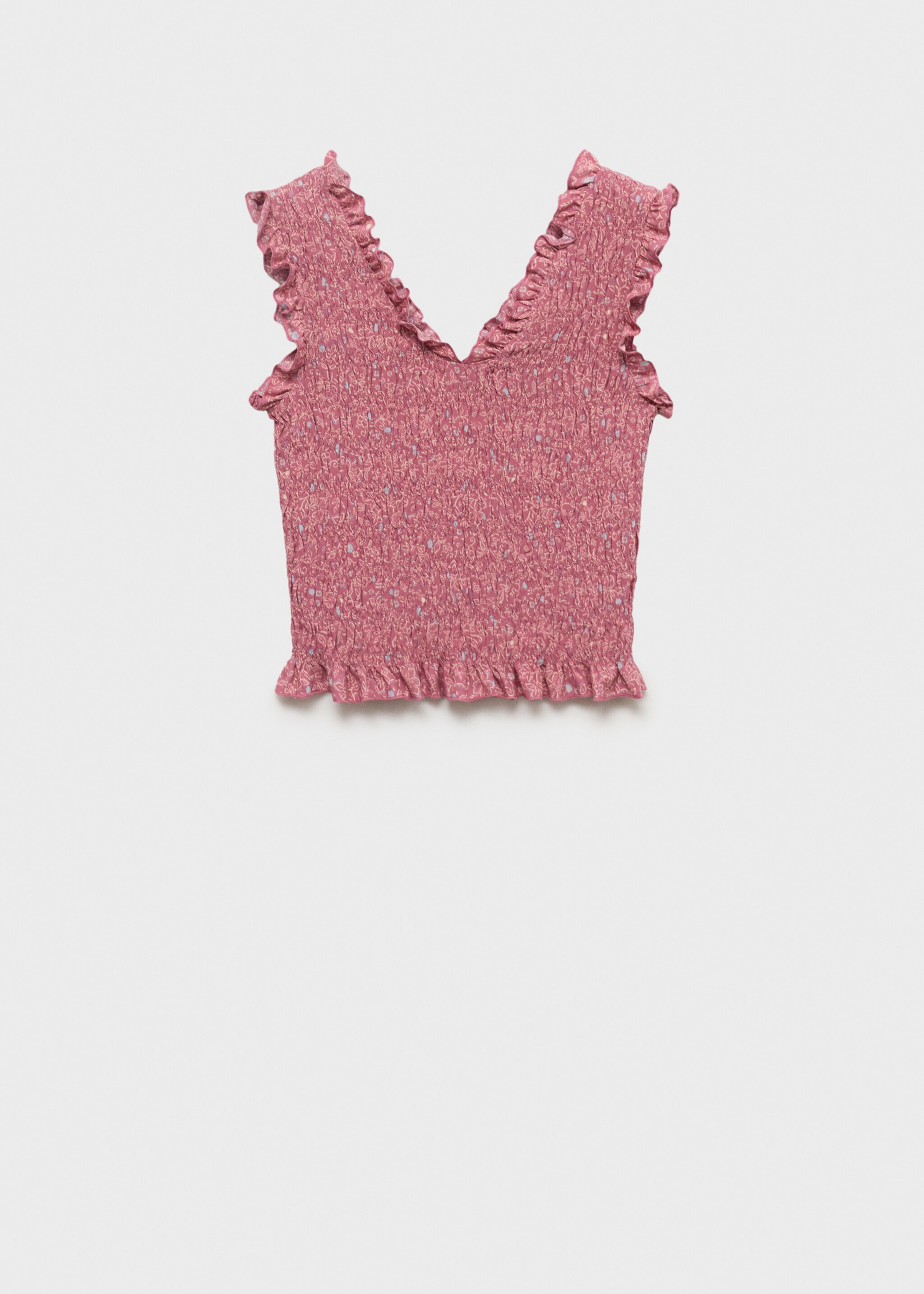 Frilly ruffled top - Article without model