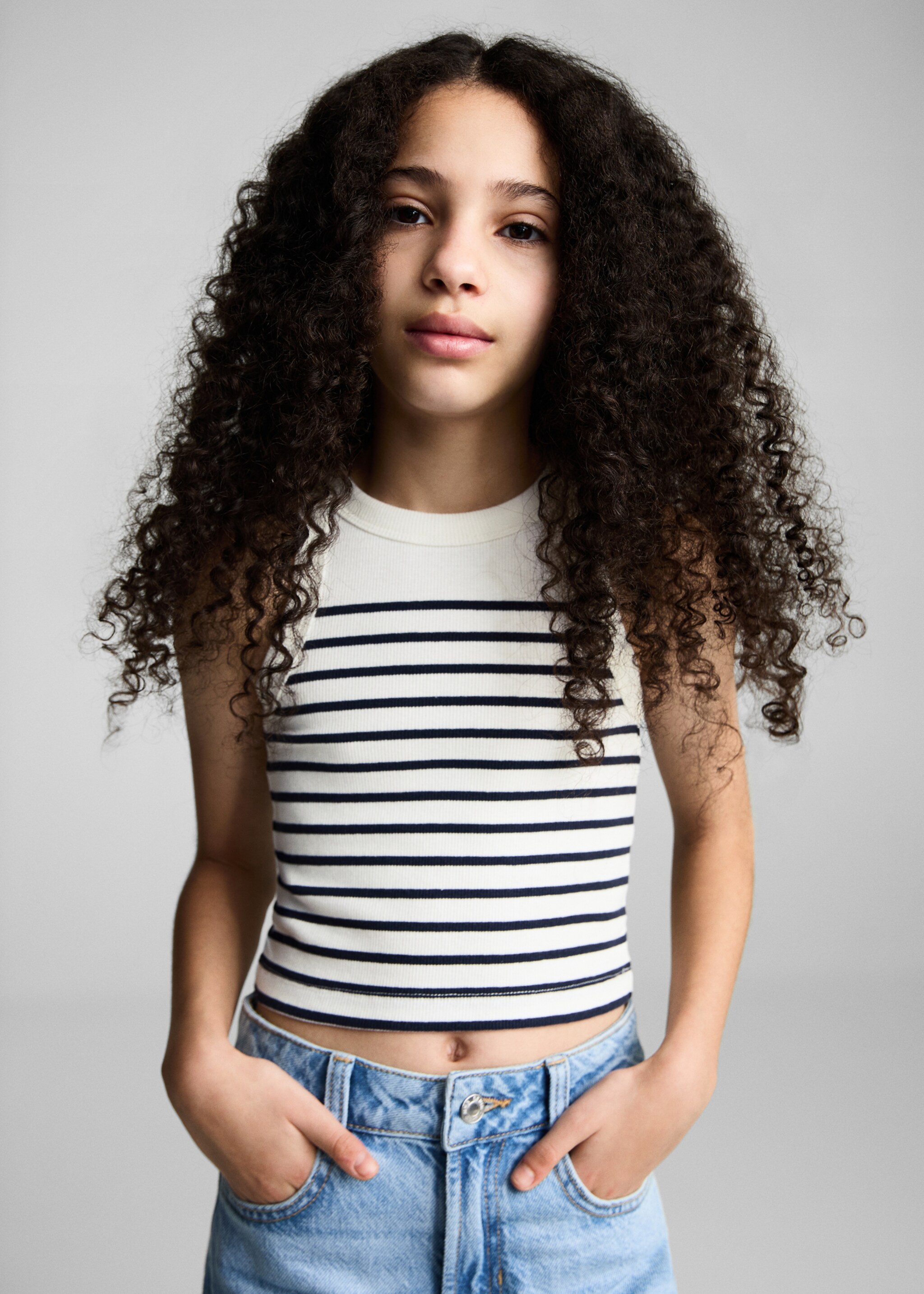 Striped top - Medium plane