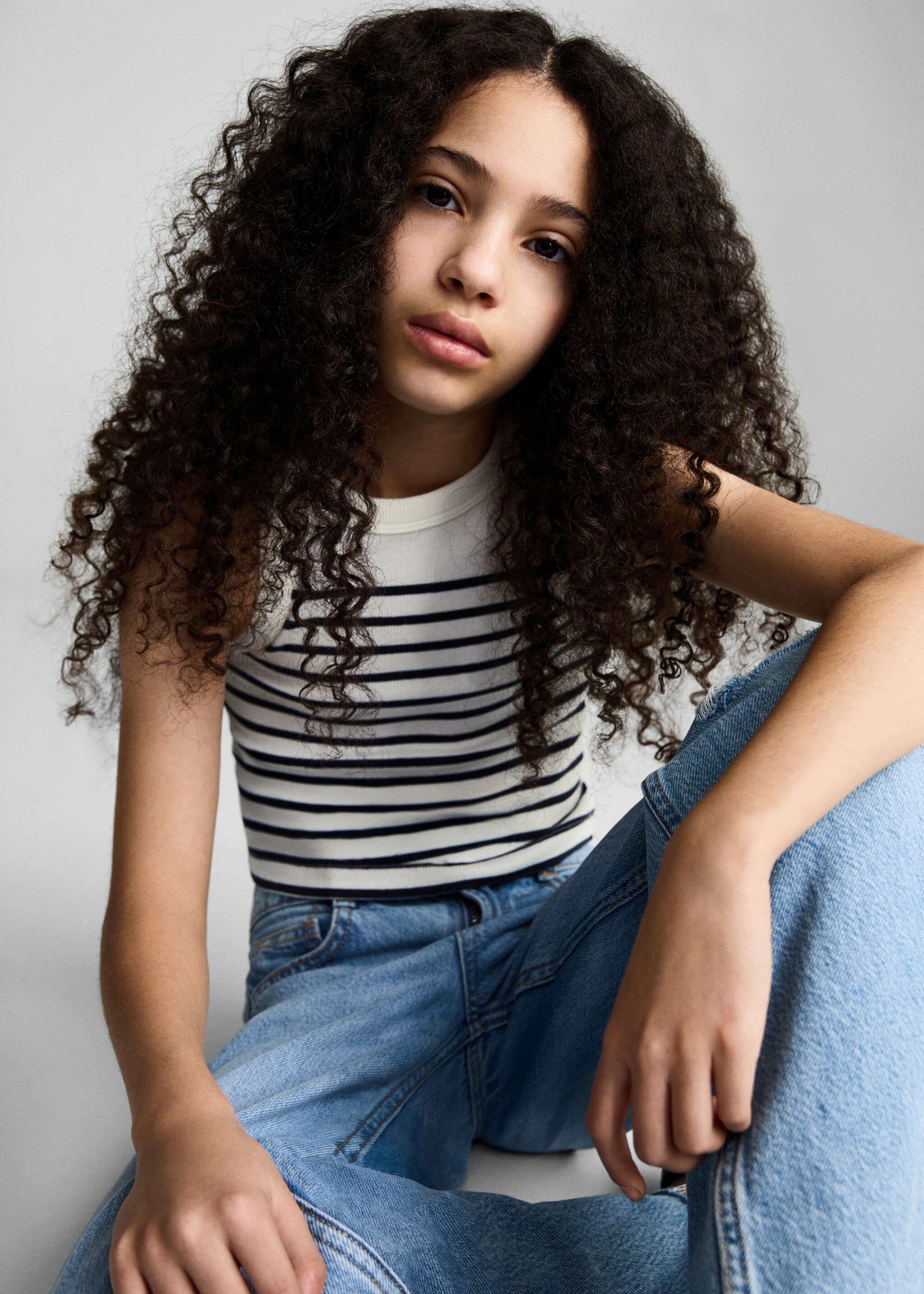 Striped top - Details of the article 2