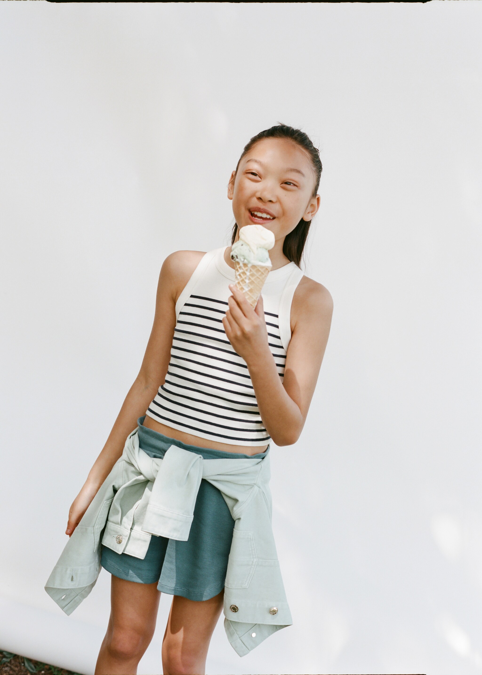 Striped top - Details of the article 5