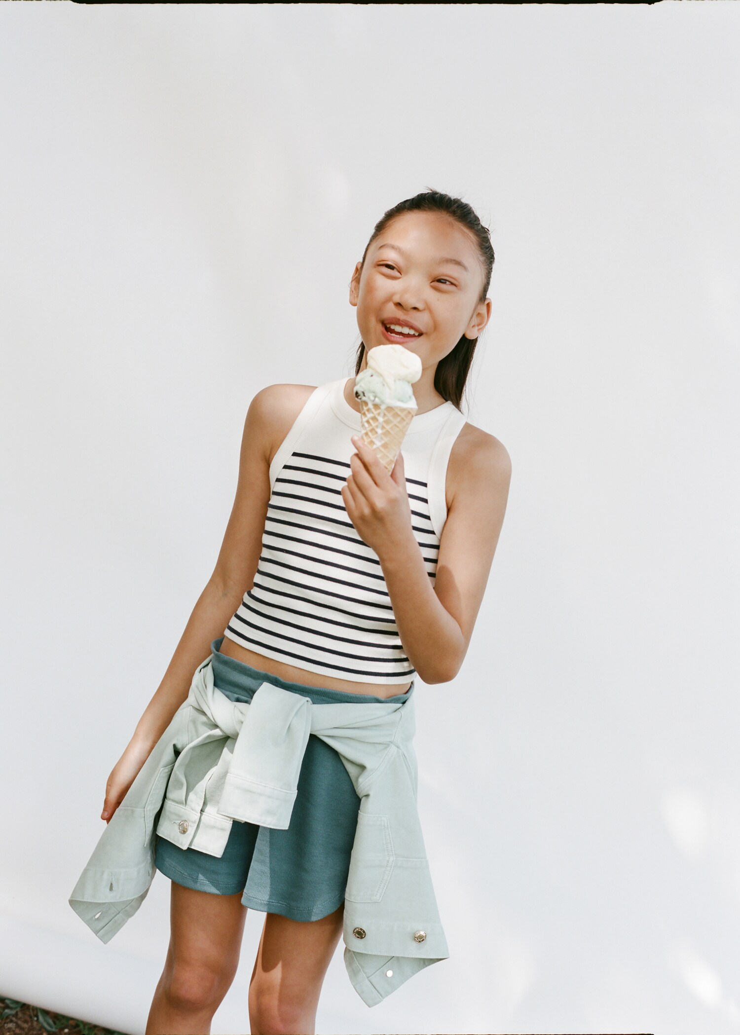 Striped top - Details of the article 5