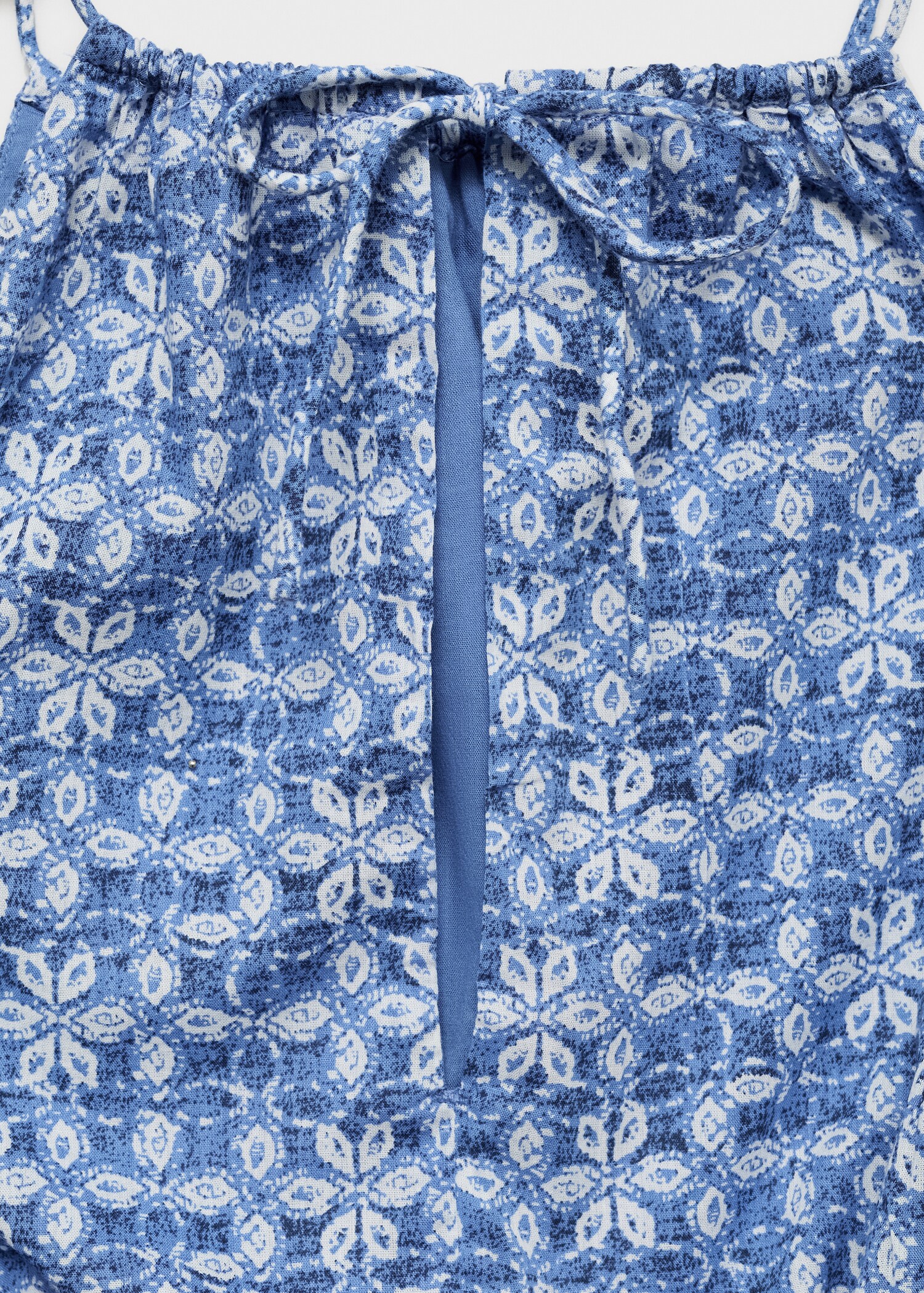 Top crop halter estampado - Detalle del artículo 0