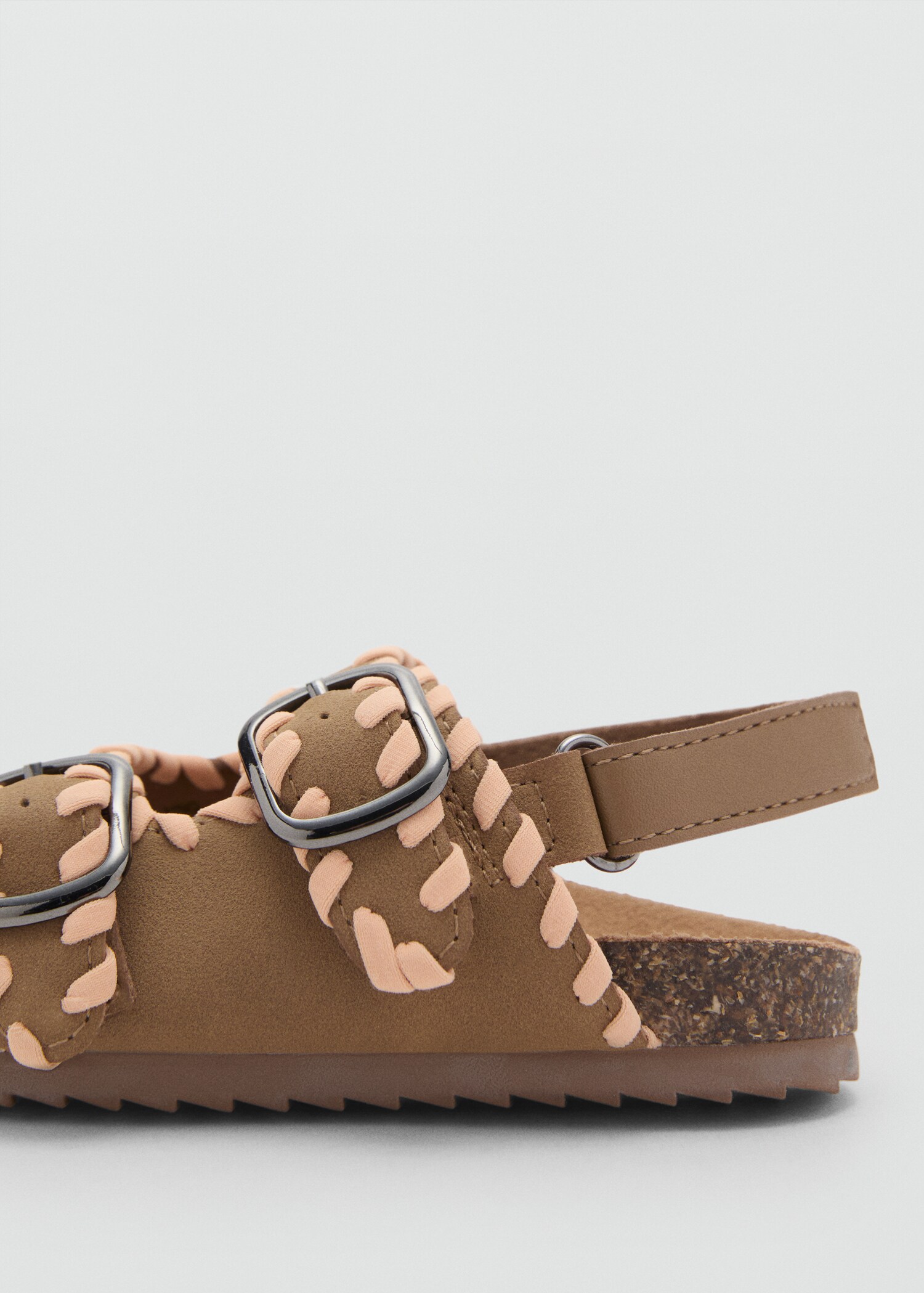 Strap sandals with buckle - Details of the article 1
