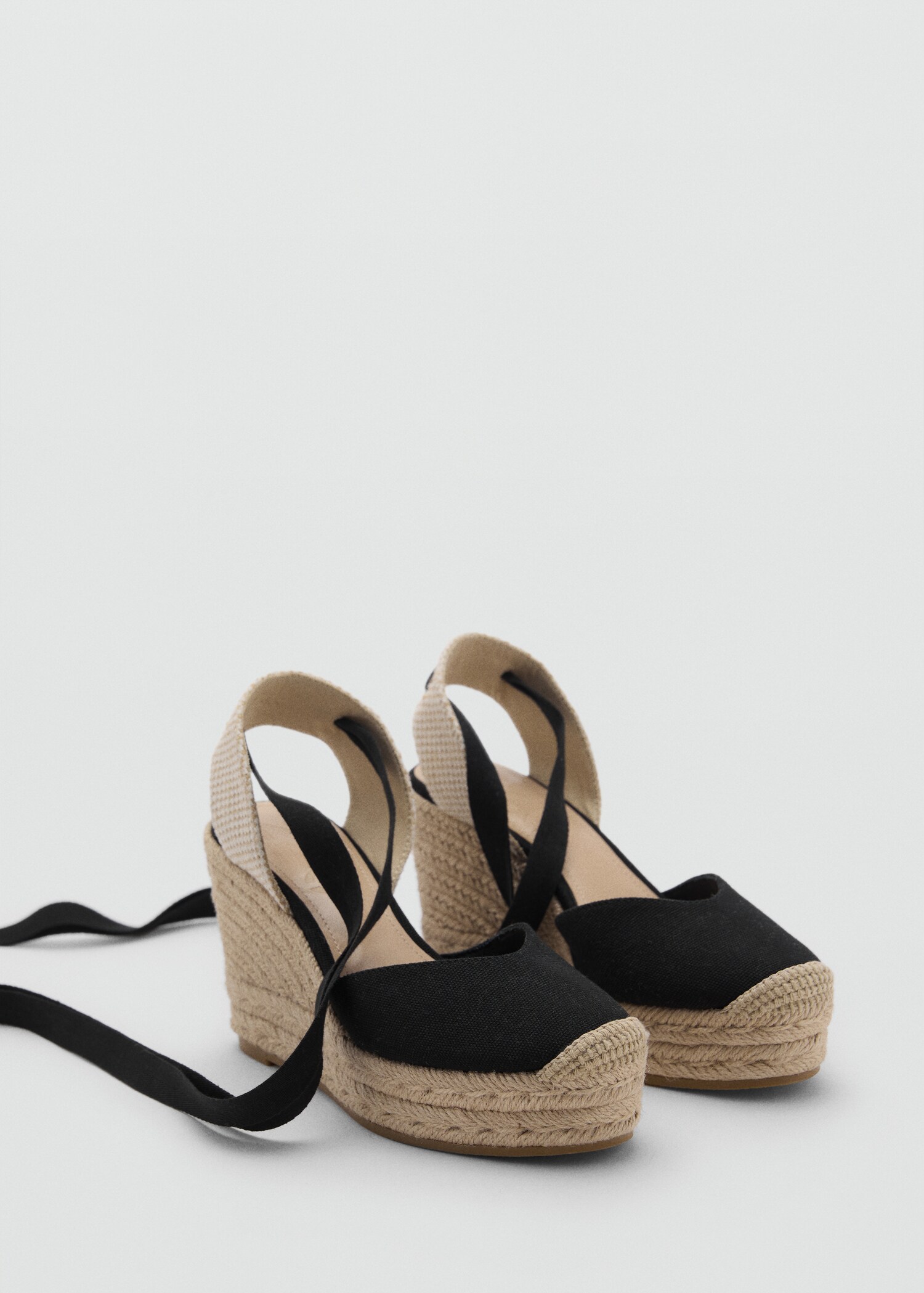 Lace-up espadrilles - Medium plane