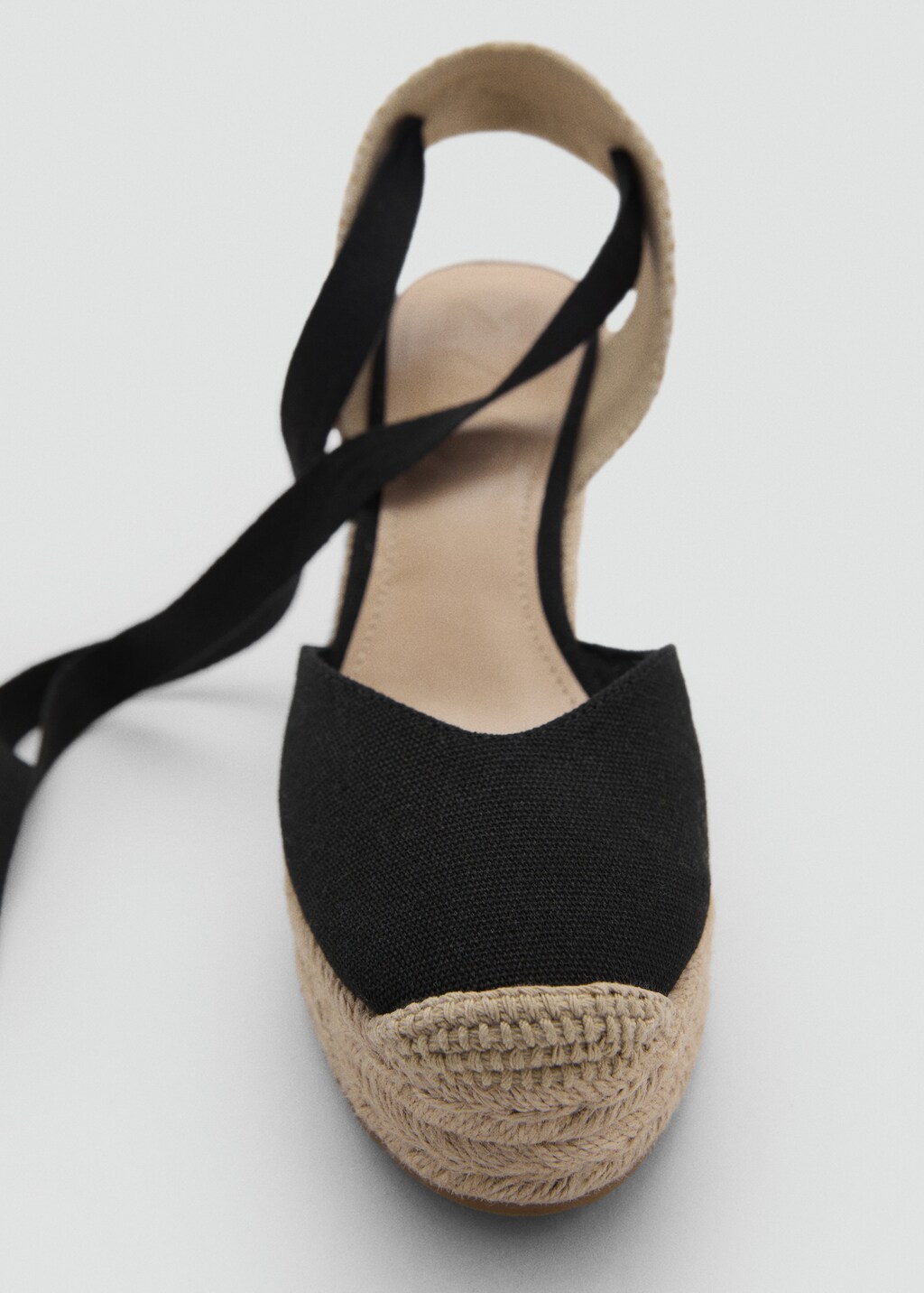 Lace-up espadrilles