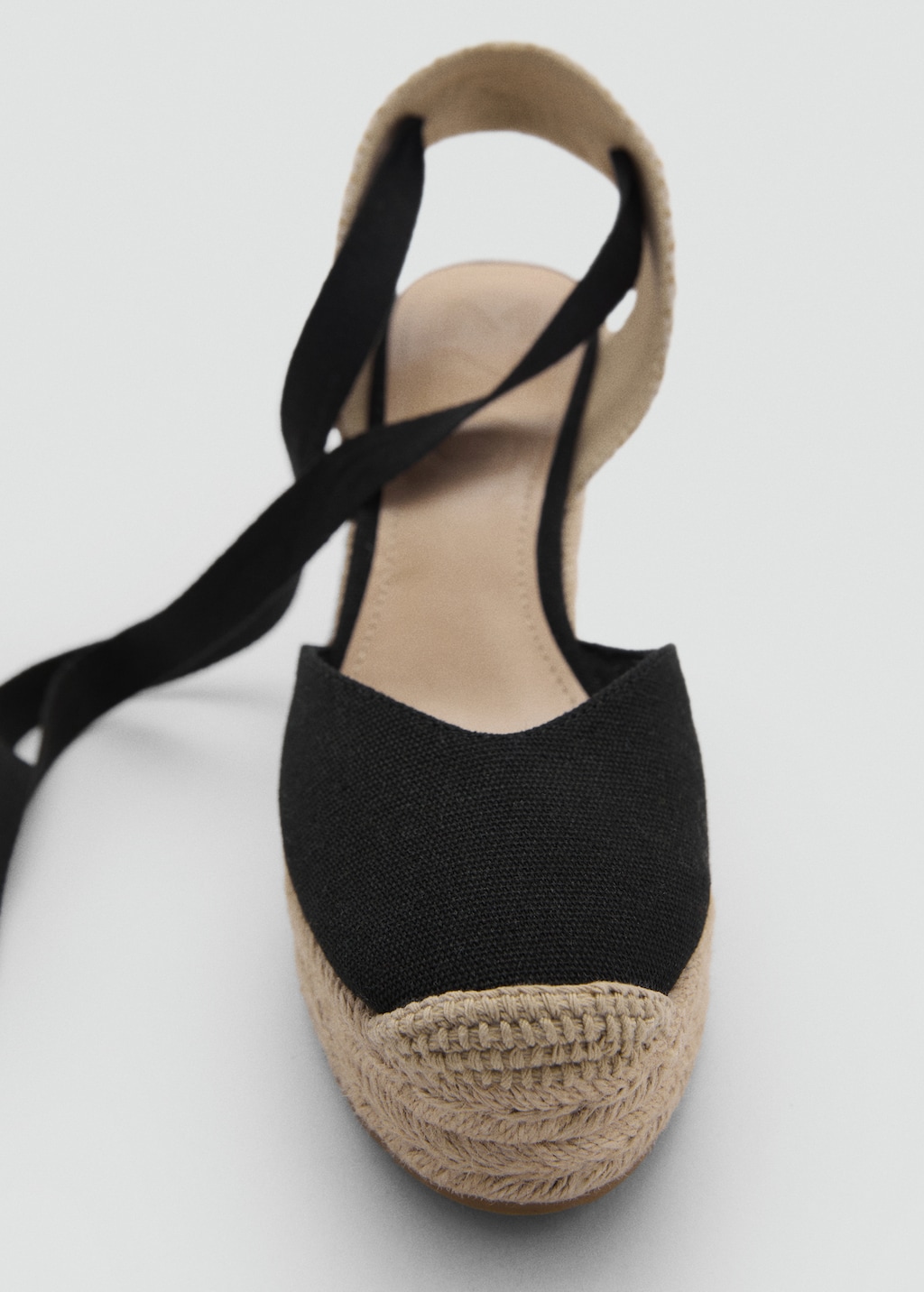 Lace-up espadrilles