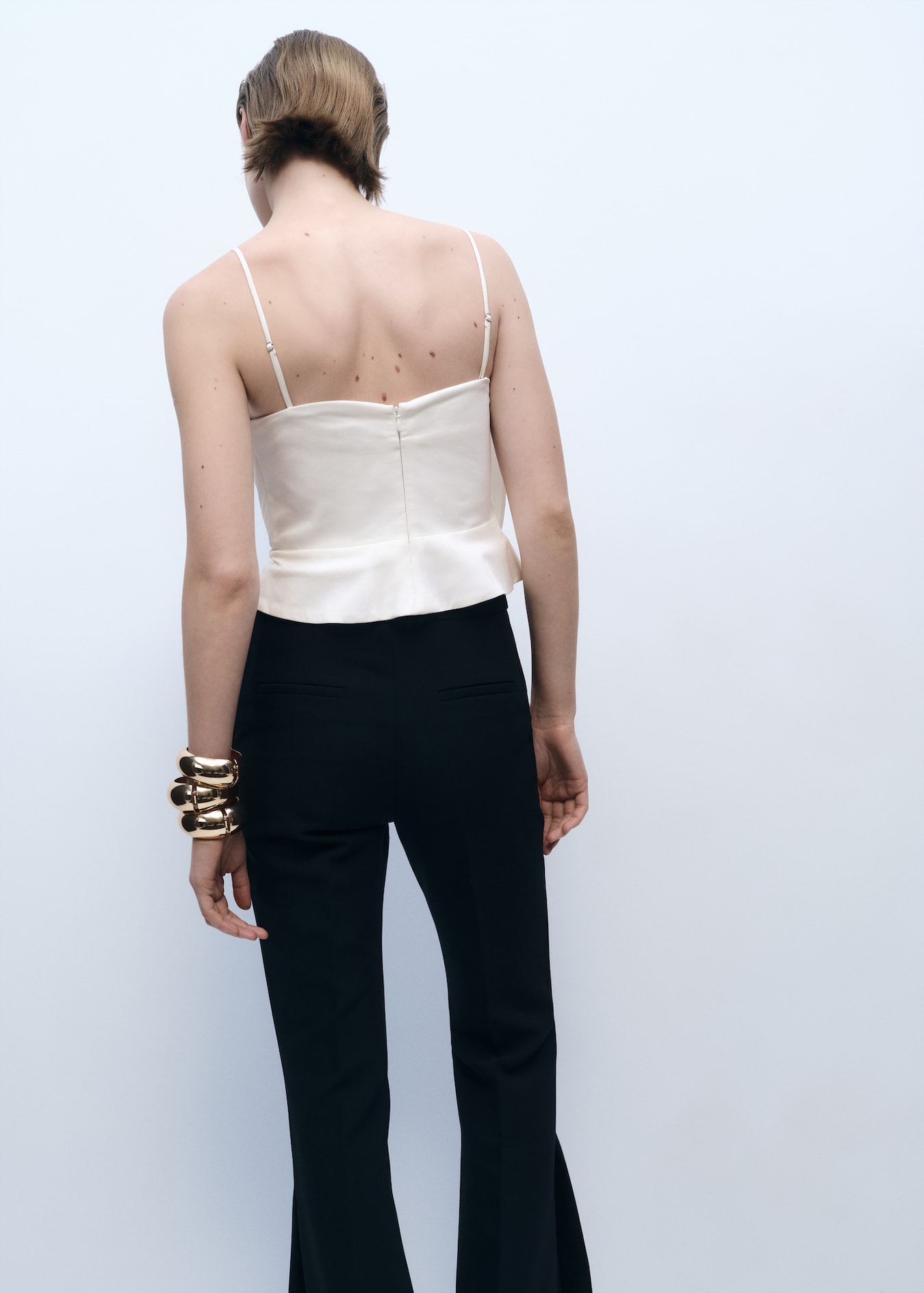 Maxi ruffle top - Women | MANGO USA