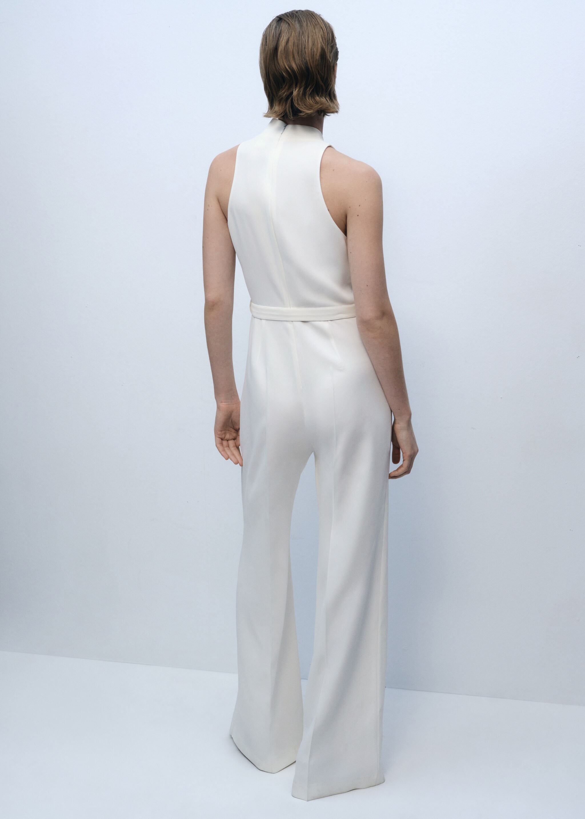 Belt long jumpsuit - Reverse of the article