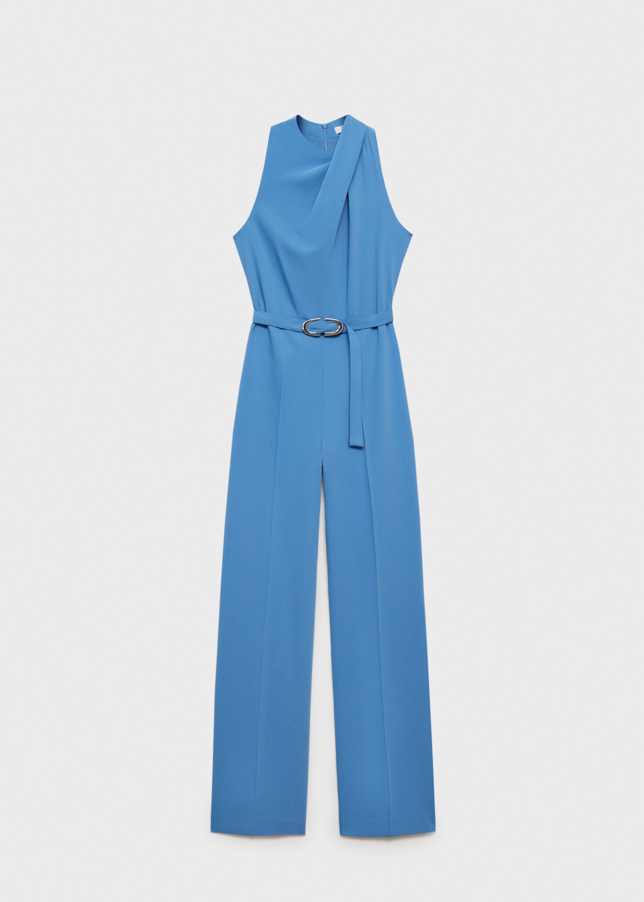 Langer Jumpsuit mit Gürtel - Artikel ohne Model