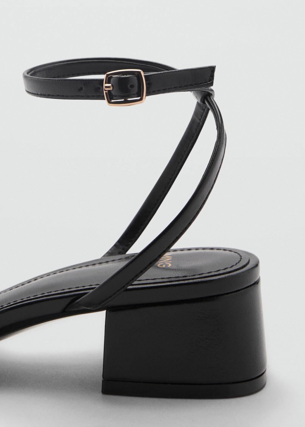 Strappy heeled sandals