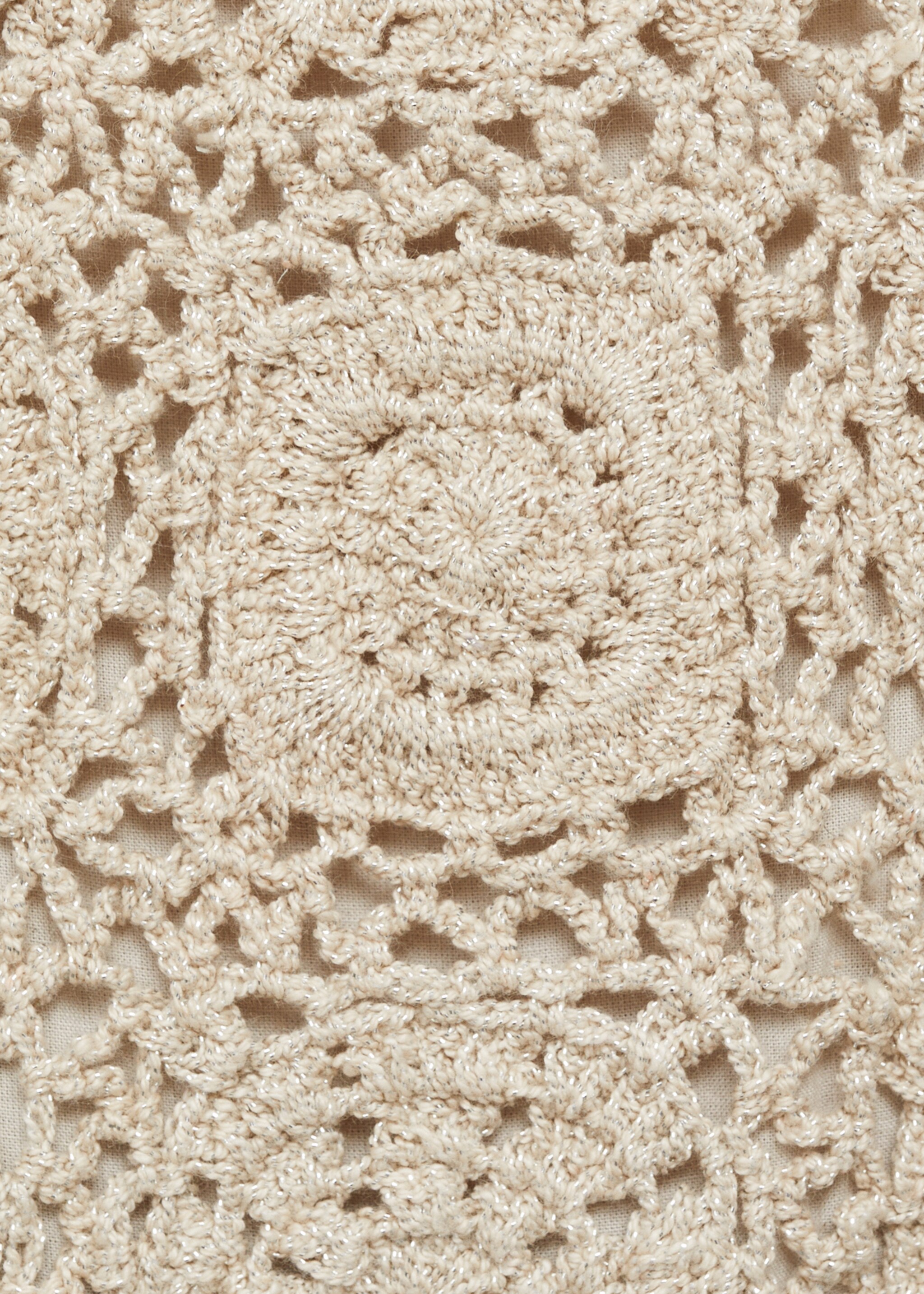 Jumpsuit with crochet detail - Details of the article 0