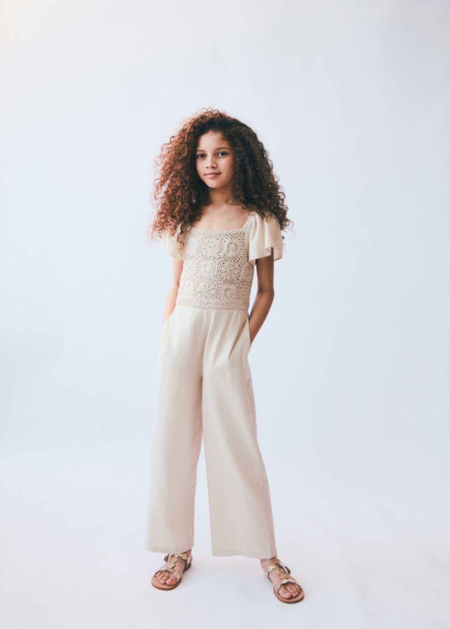 Belize Crochet LS Top Belize Crochet LS Top
