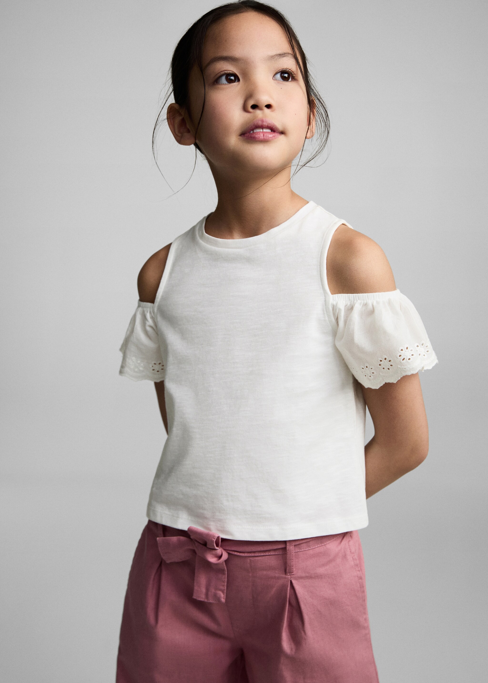 Cut-out t-shirt - Medium plane