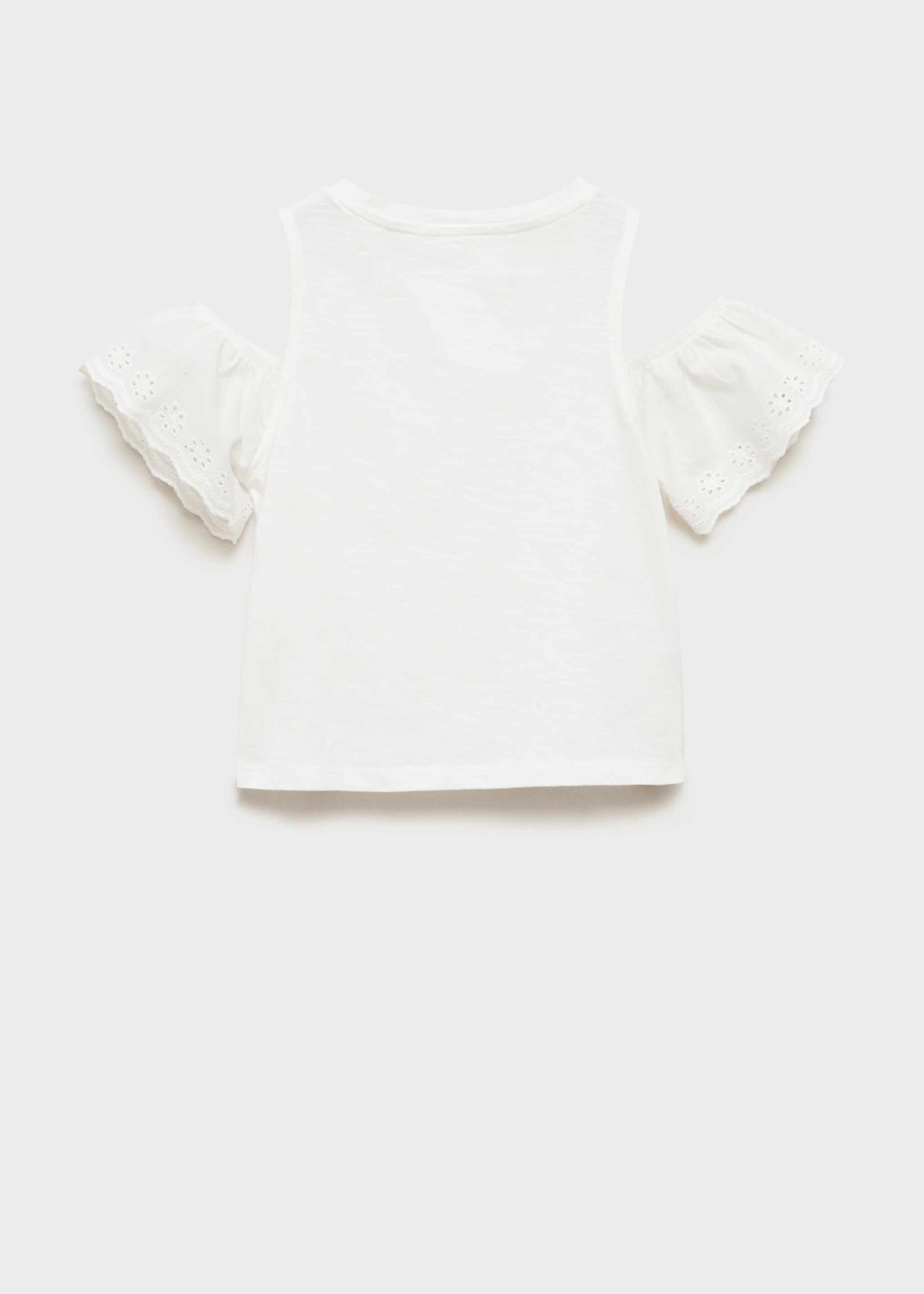 Cut-out t-shirt - Reverse of the article