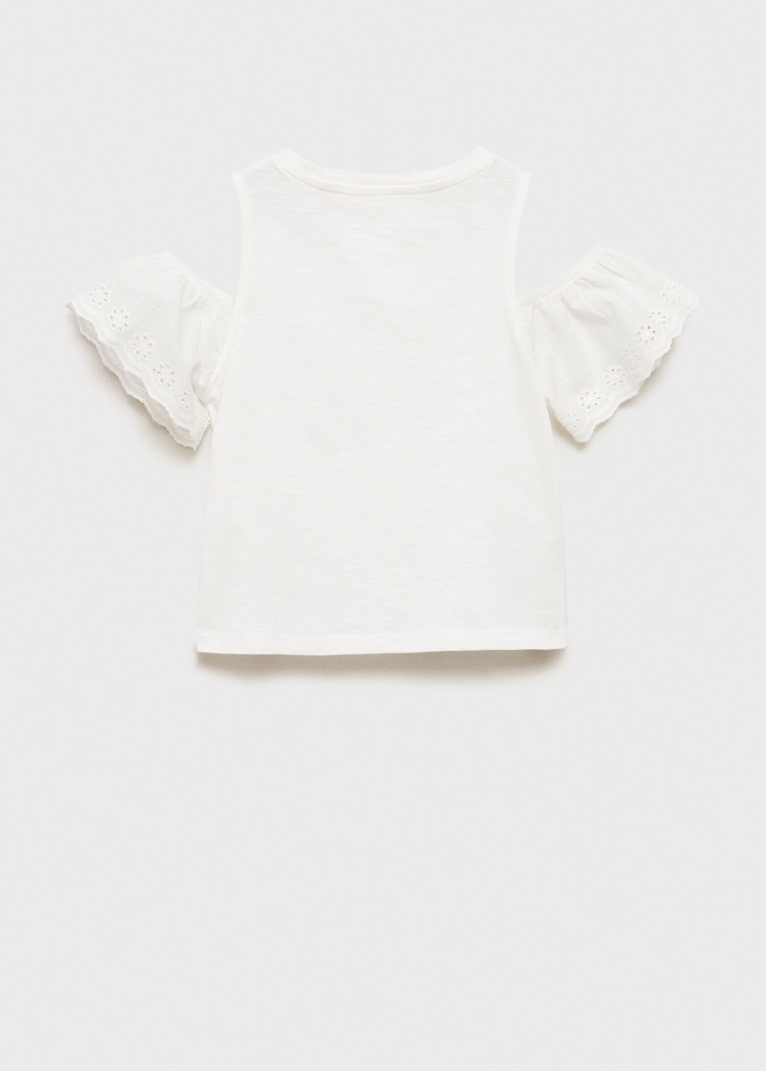 Cut-out t-shirt - Reverse of the article