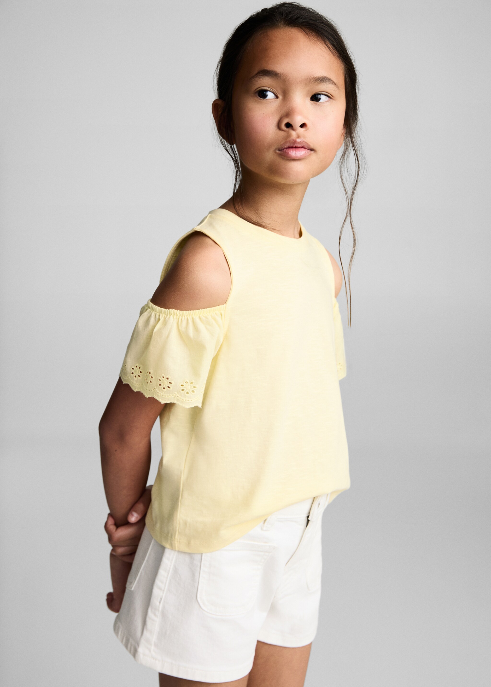 Cut-out t-shirt - Medium plane