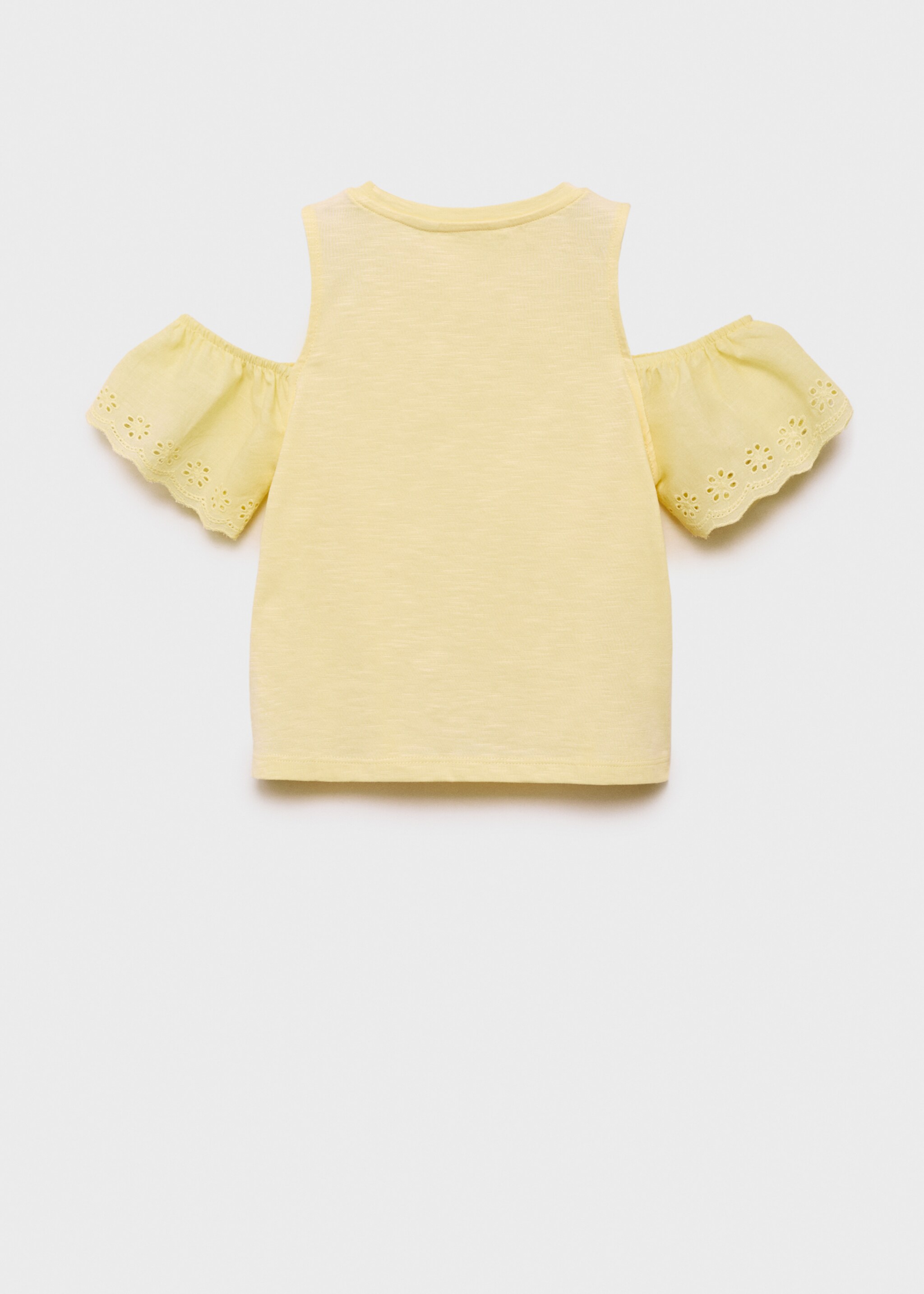 Cut-out t-shirt - Reverse of the article