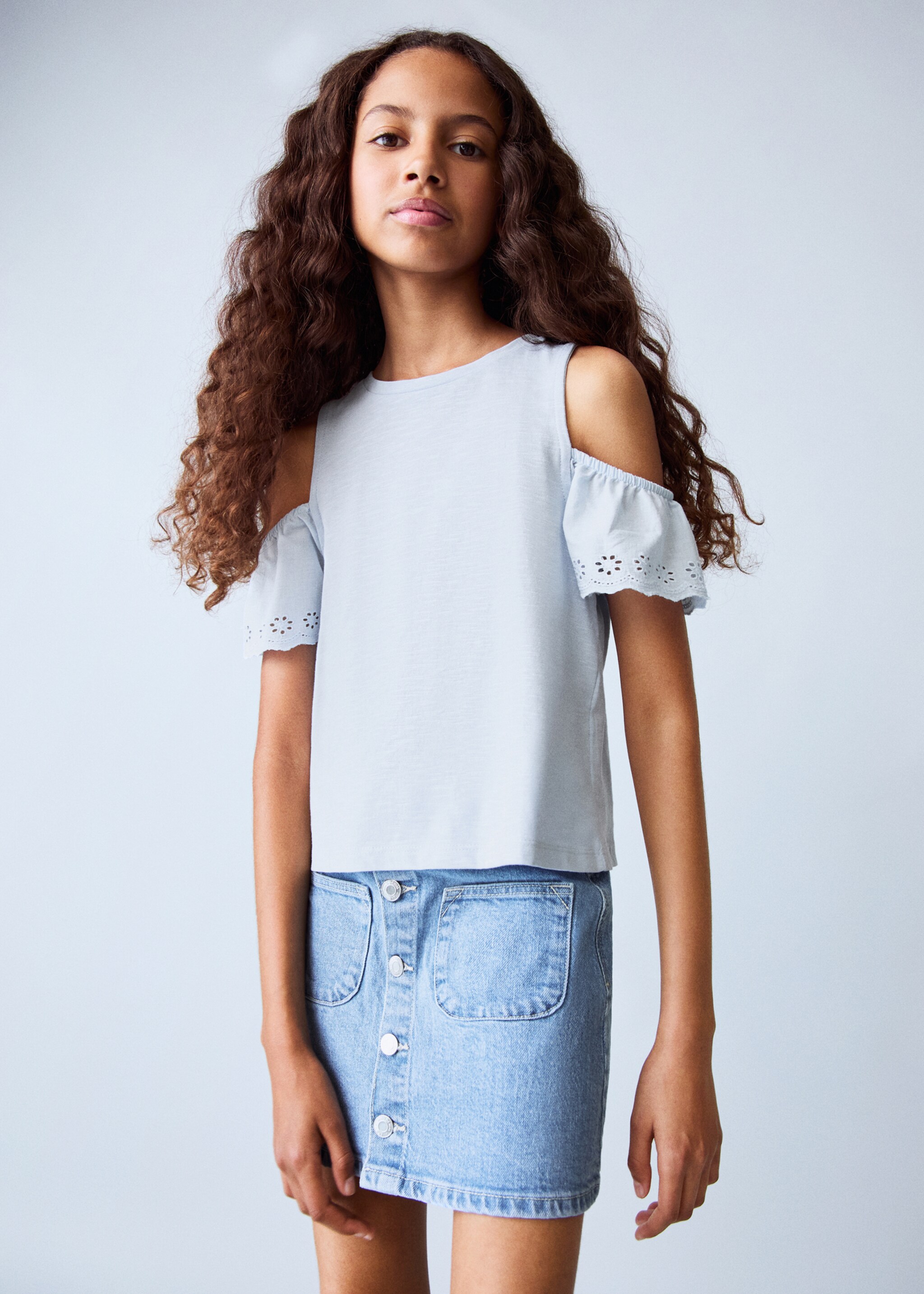Cut-out t-shirt - Medium plane