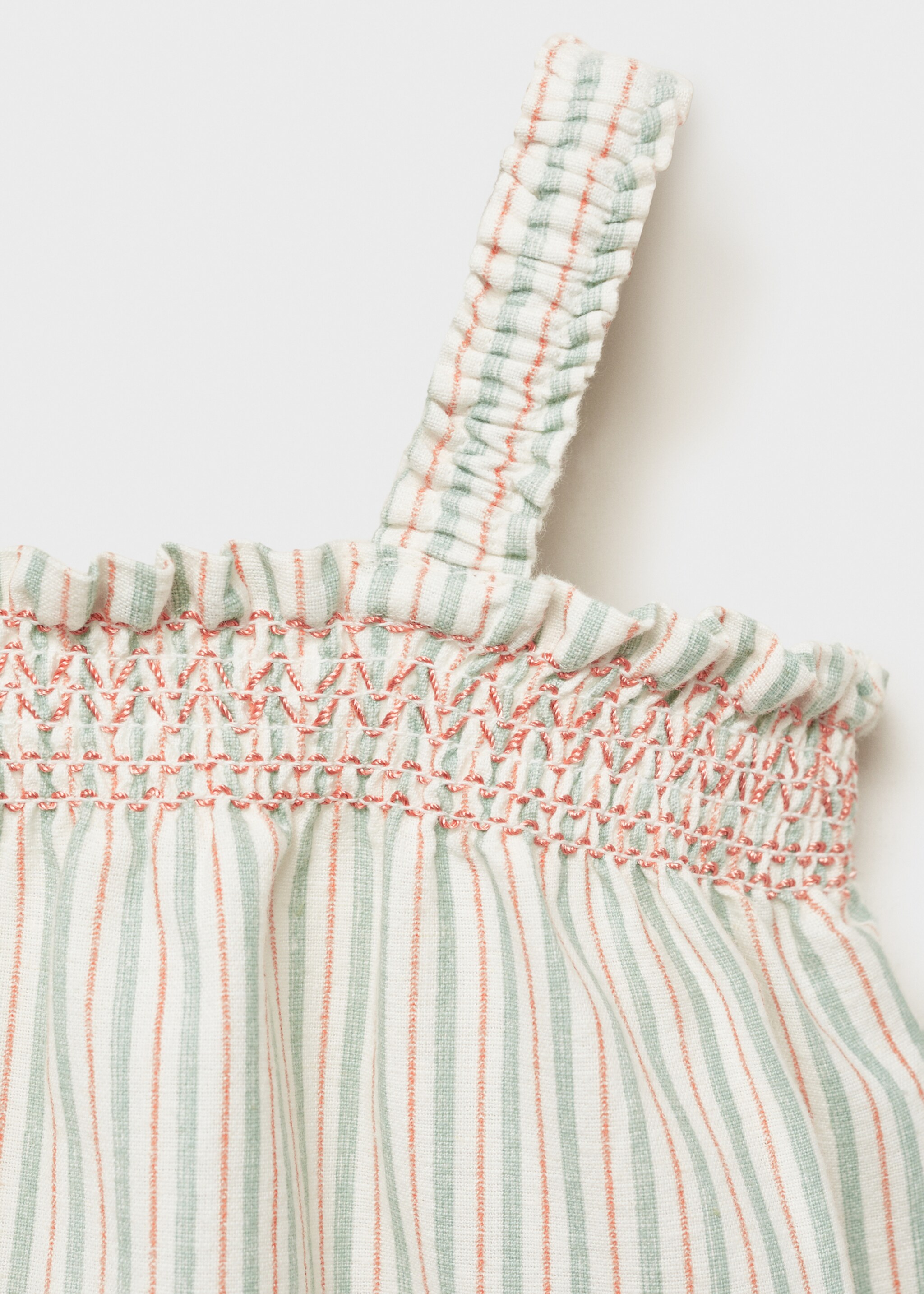 Cotton linen dress and romper - Details of the article 8