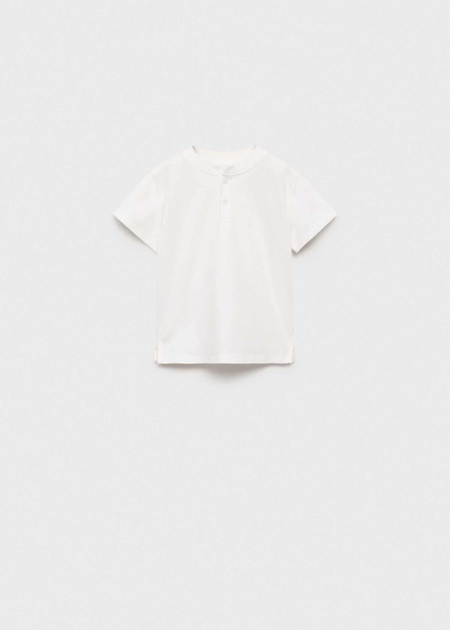 Camiseta algodón botones - Artículo sin modelo