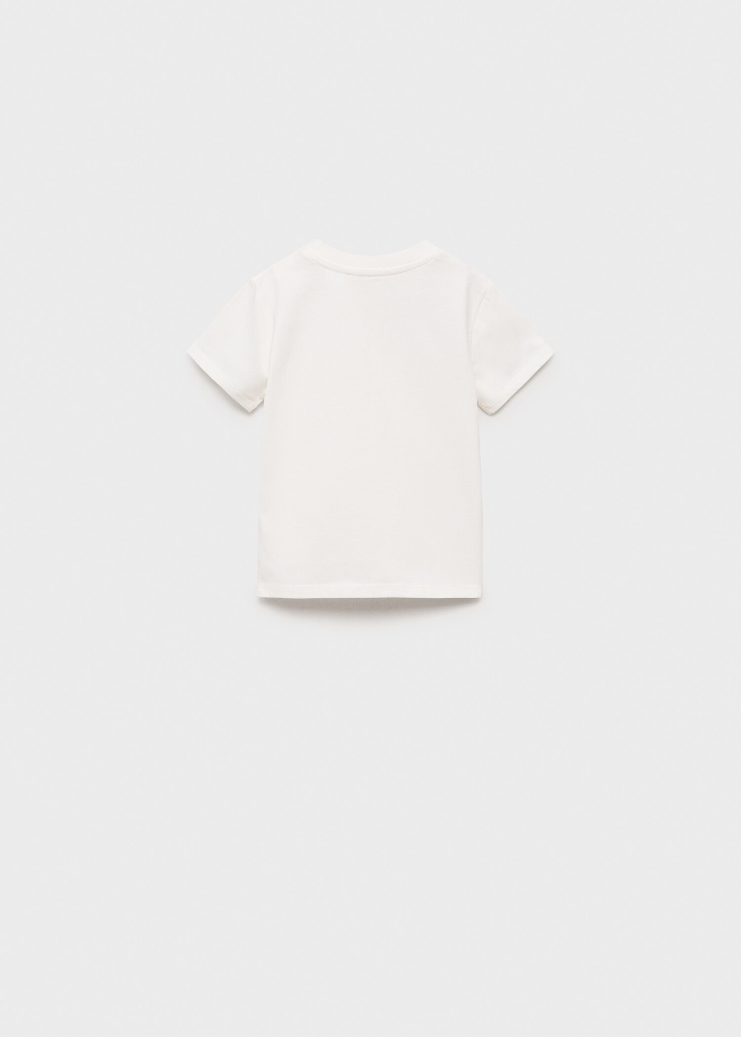 Camiseta algodón botones - Reverso del artículo