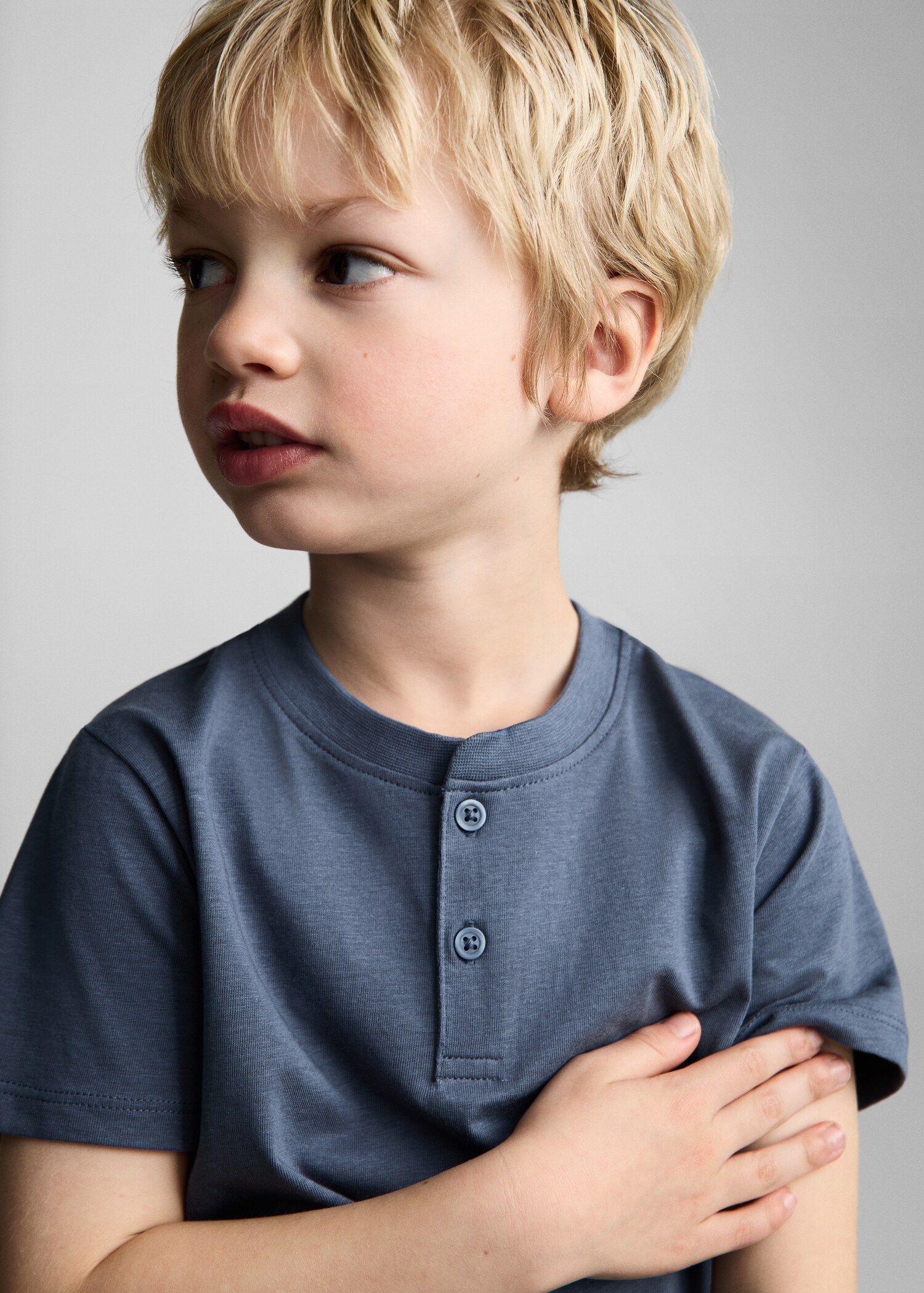 Camiseta algodón botones - Detalle del artículo 4