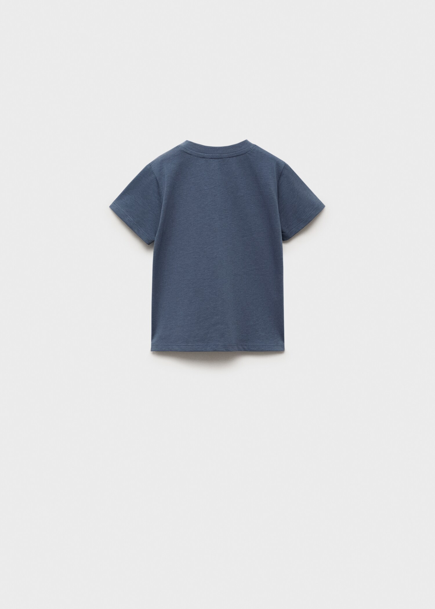 Camiseta algodón botones - Reverso del artículo