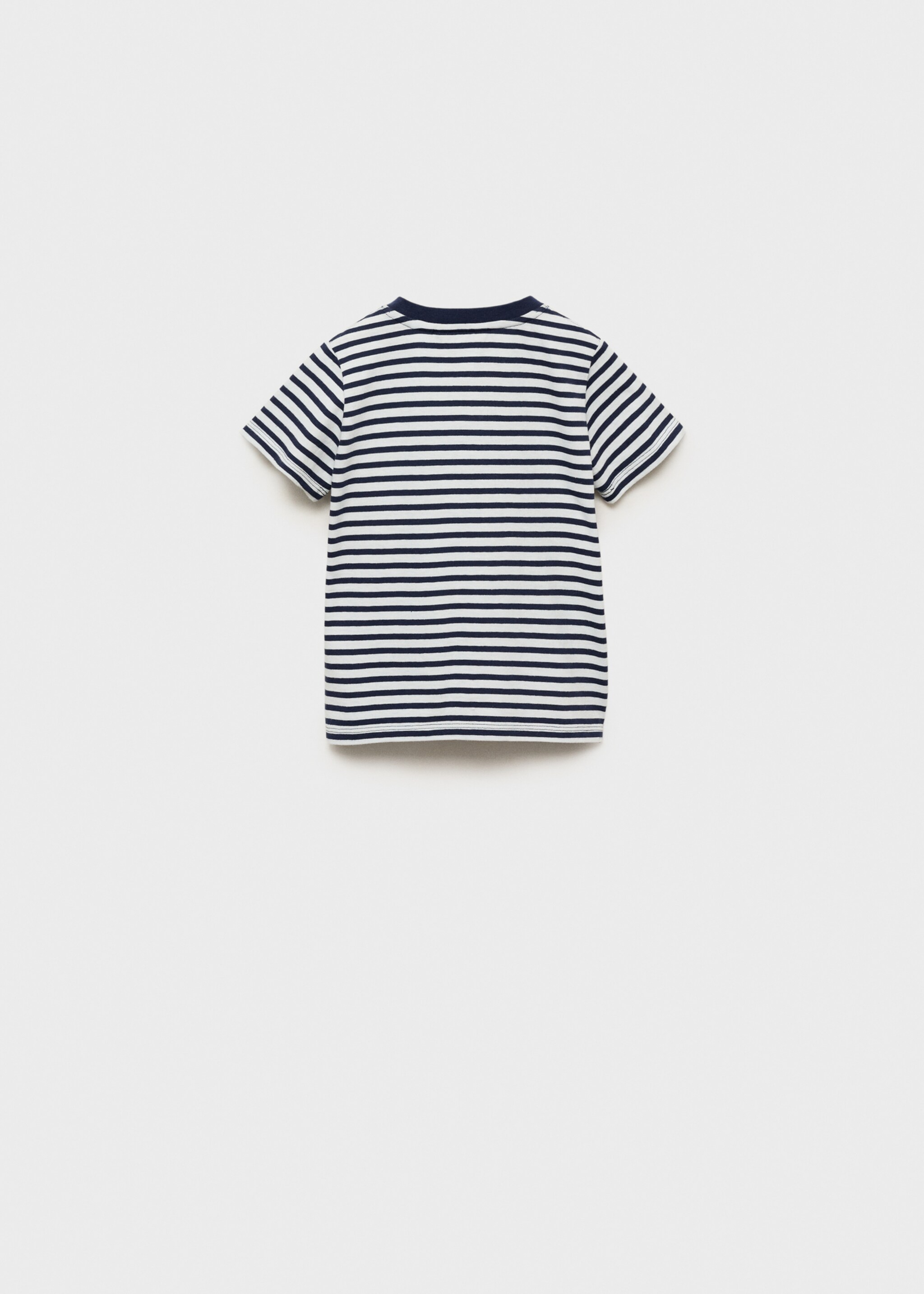 Camiseta rayas botones - Reverso del artículo