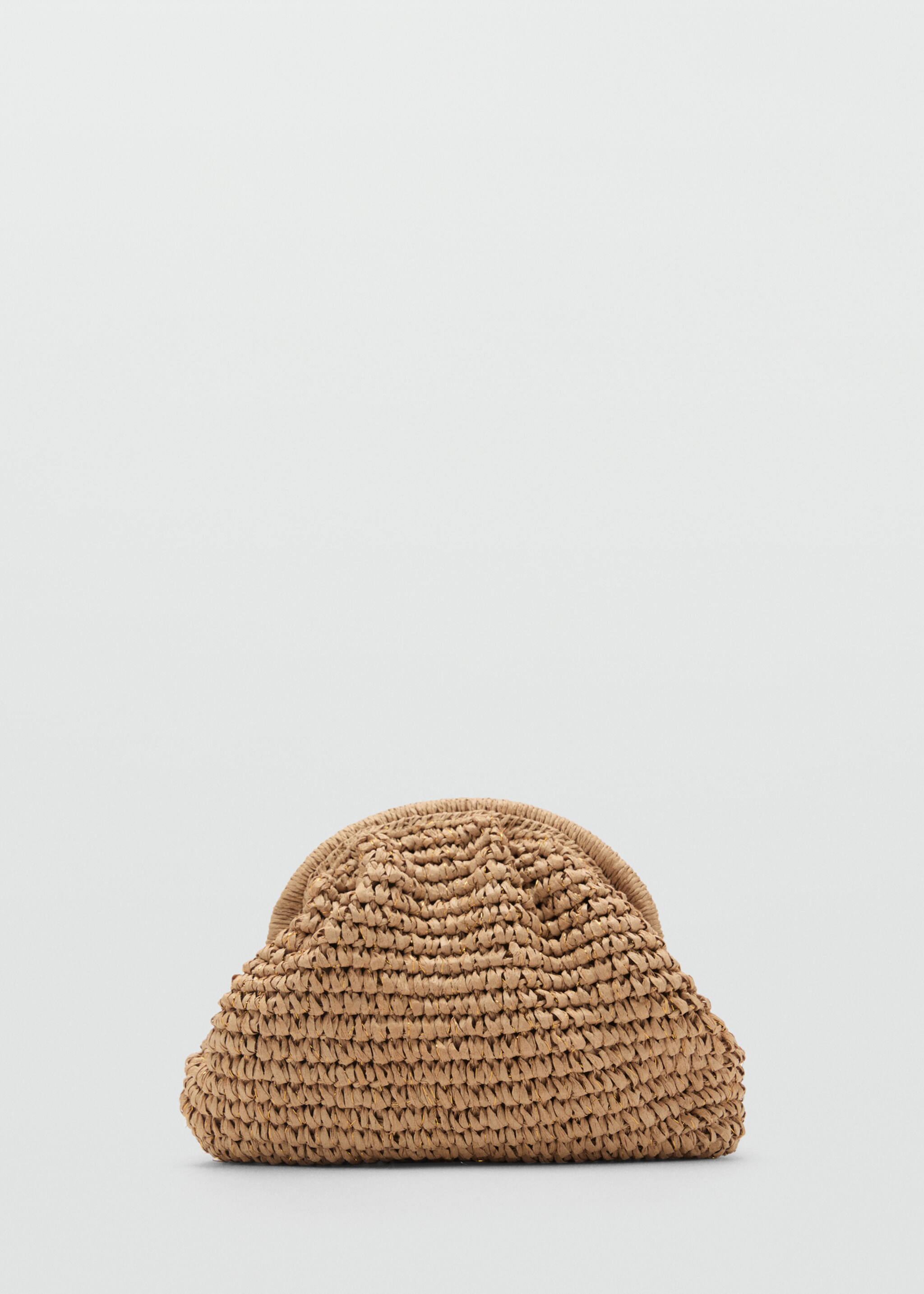 Natural fiber clutch bag - Article without model