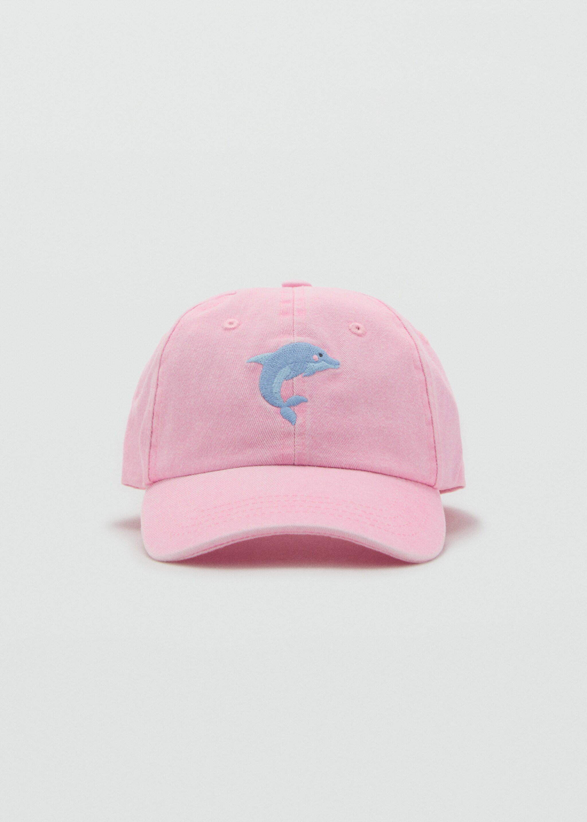 Embroidered detail cap - Medium plane