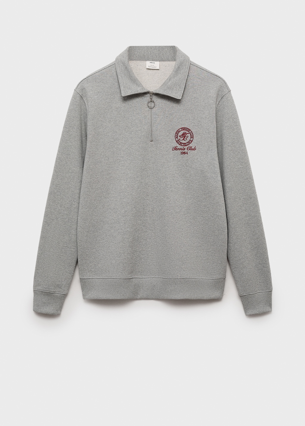 Regular-fit polo sweatshirt - Men | MANGO USA