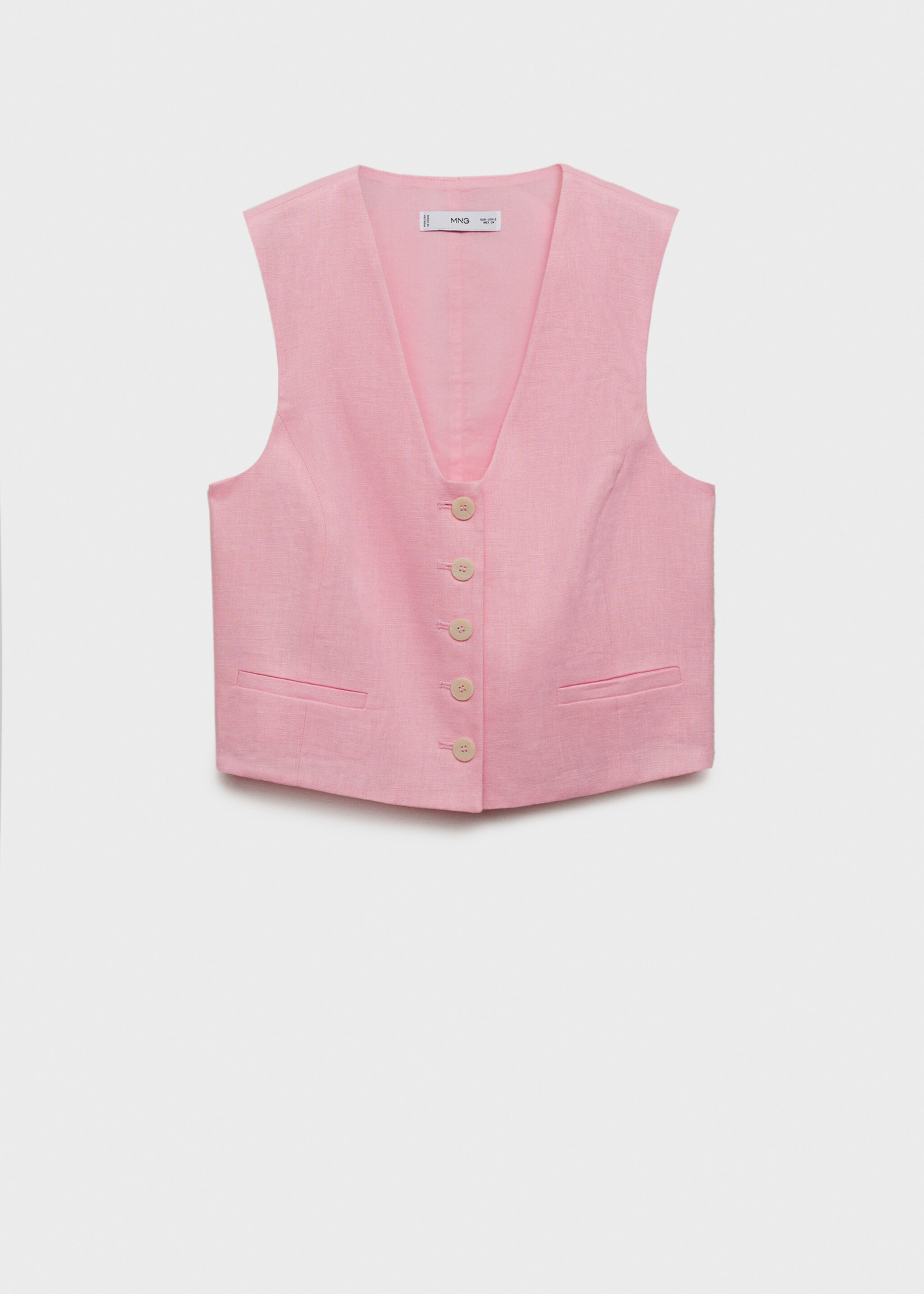 Linen suit waistcoat - Article without model