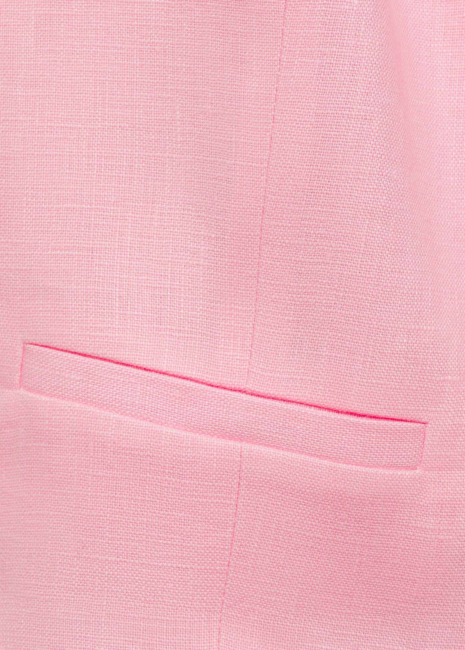 Linen suit waistcoat - Details of the article 0