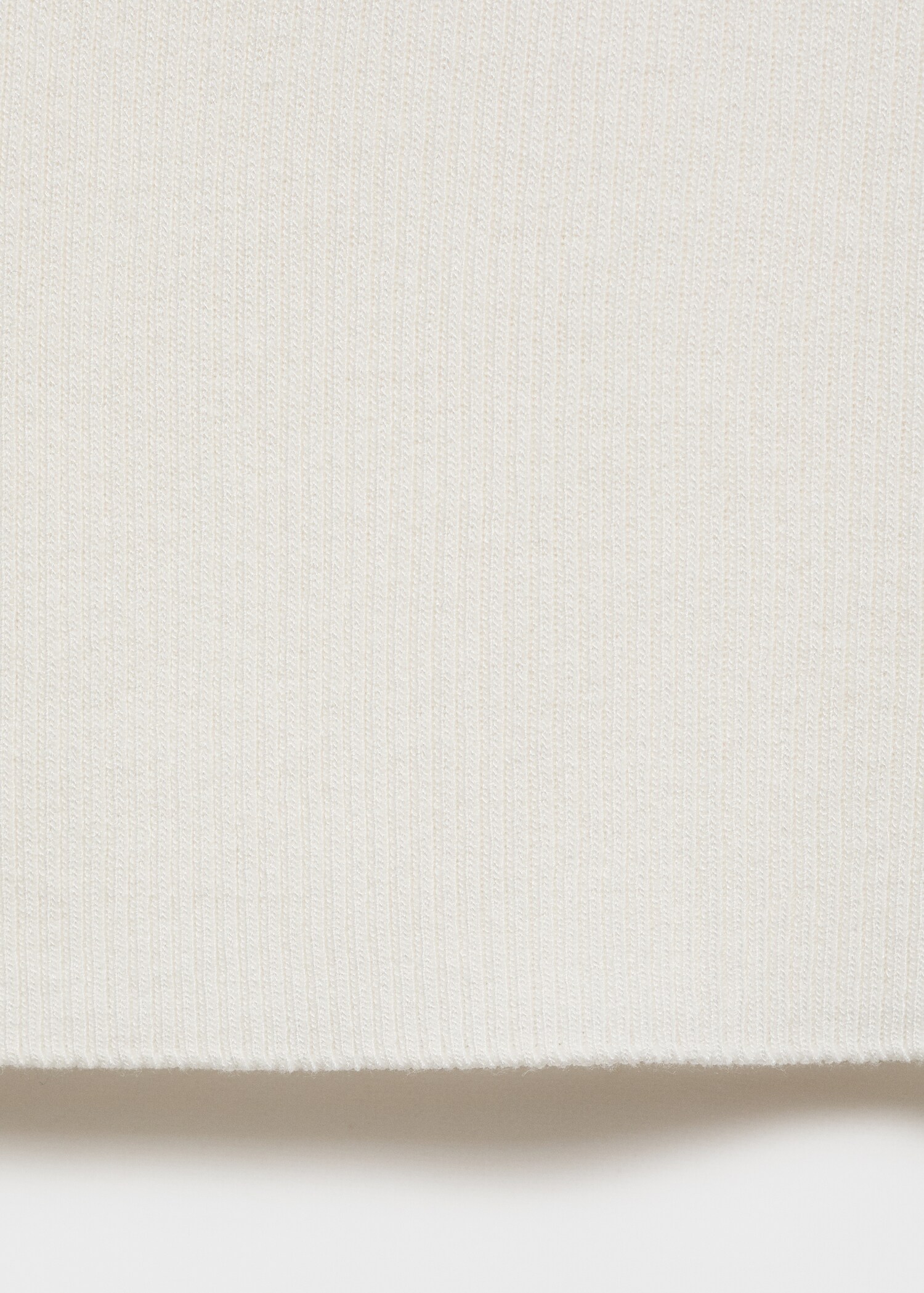 Ribbed knit top - Details of the article 0