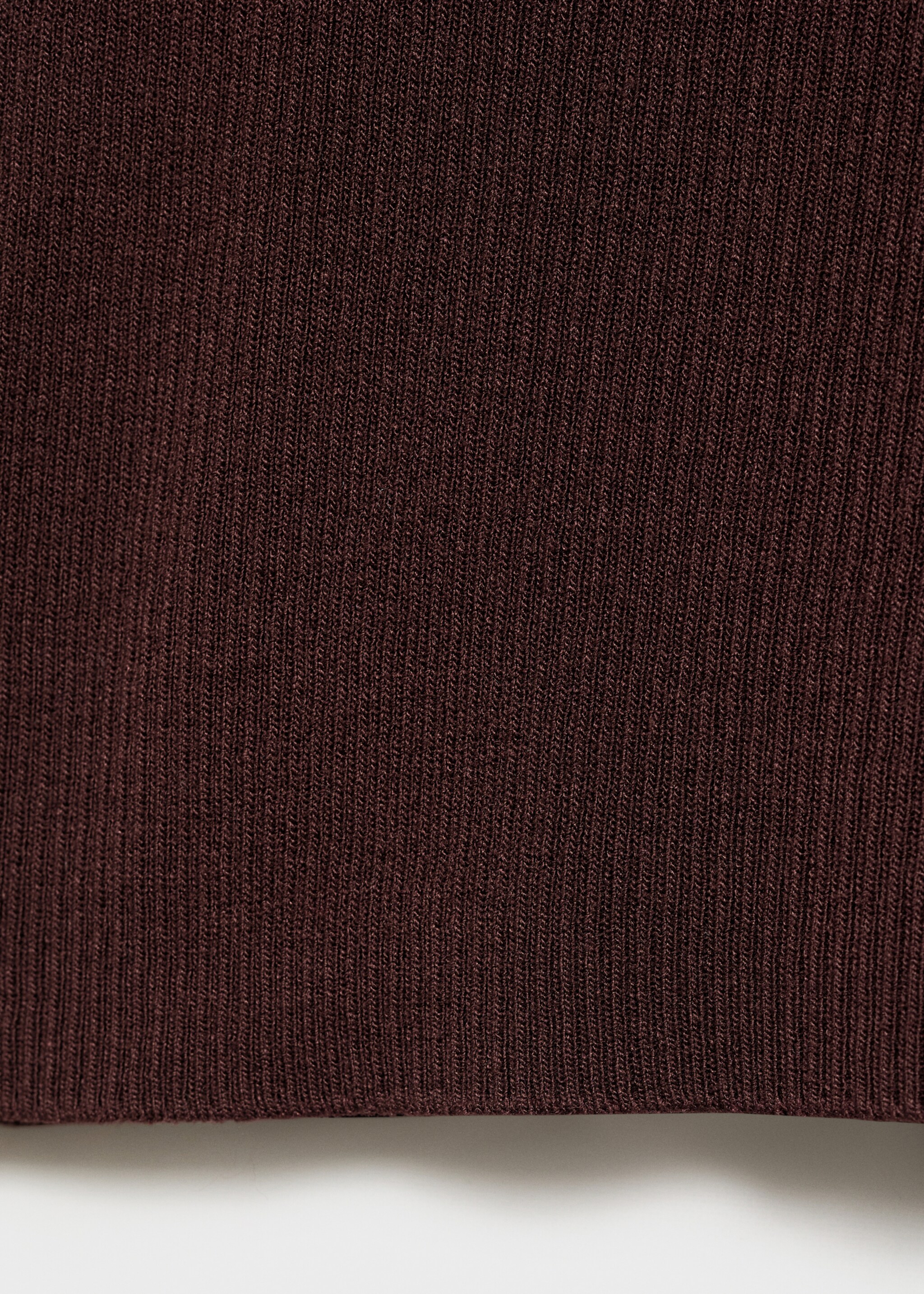 Ribbed knit top - Details of the article 0