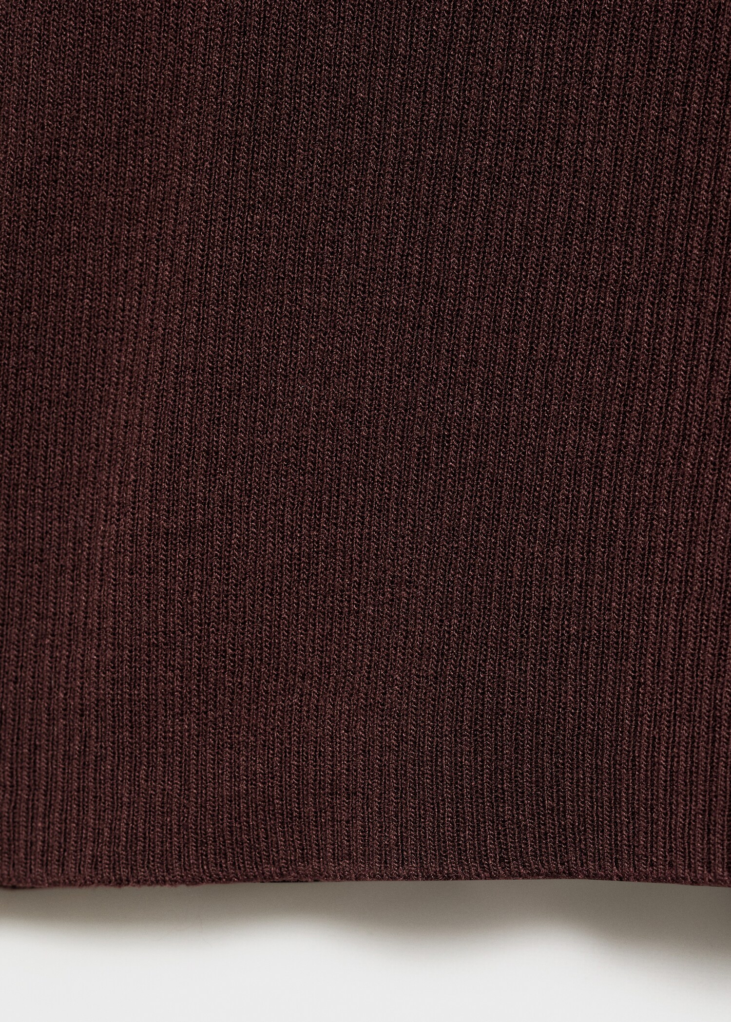 Ribbed knit top - Details of the article 0