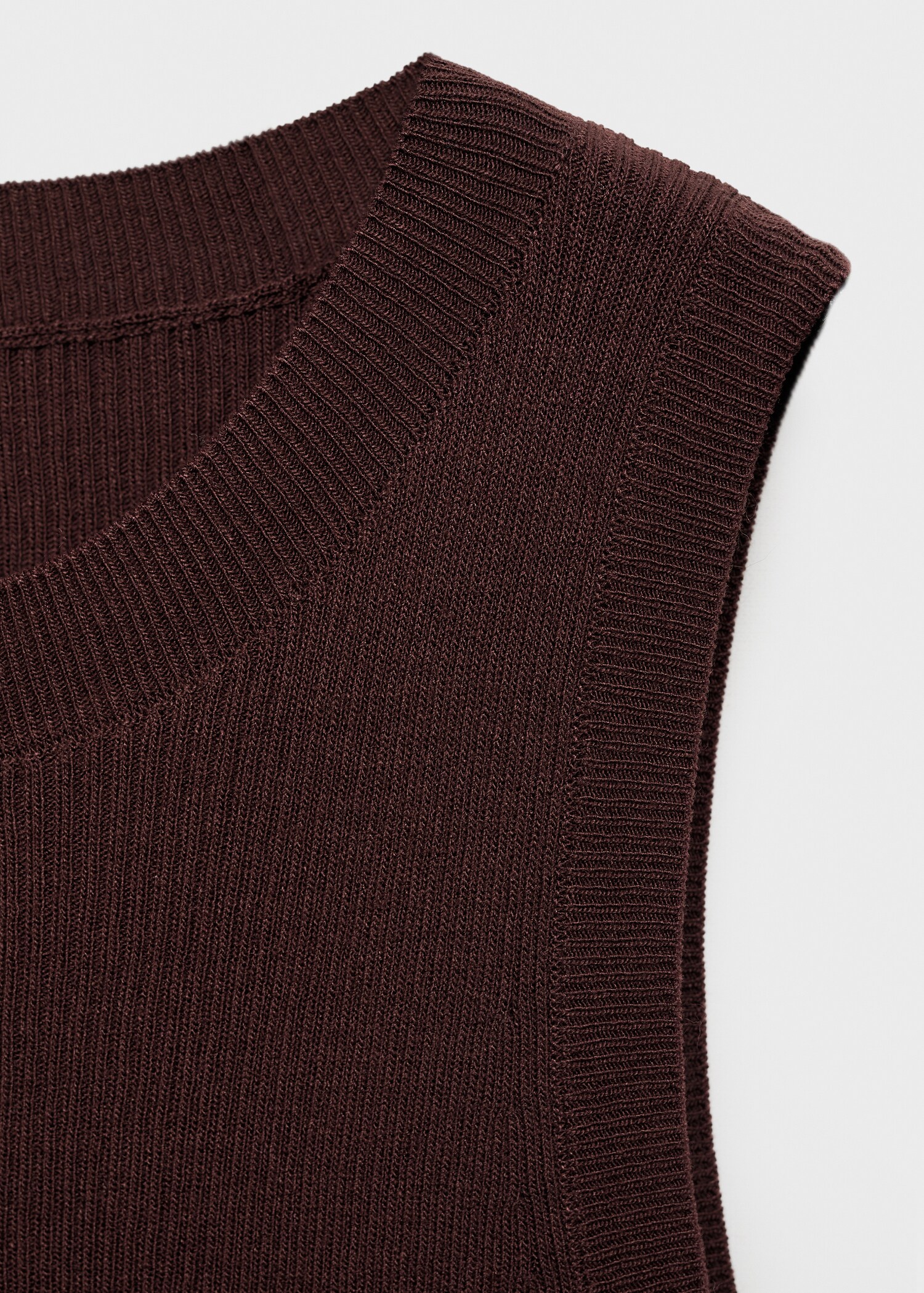 Ribbed knit top - Details of the article 8