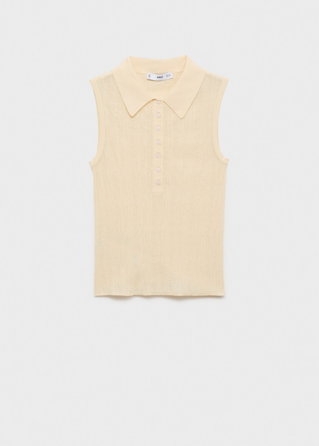 Polo-neck knitted top - Women | MANGO USA Polo-neck knitted top - Women | MANGO USA