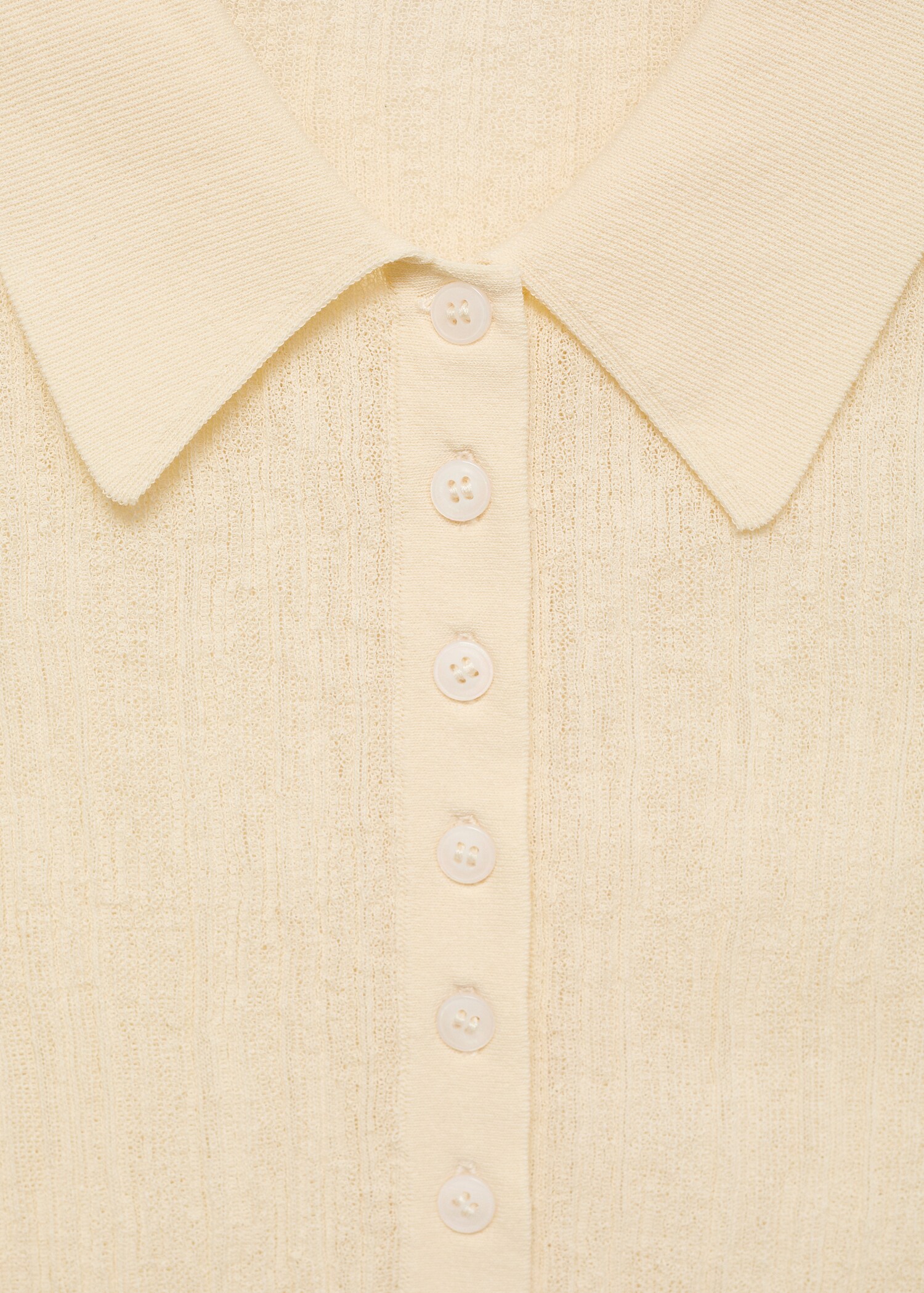 Top maille col polo - Détail de l'article 8
